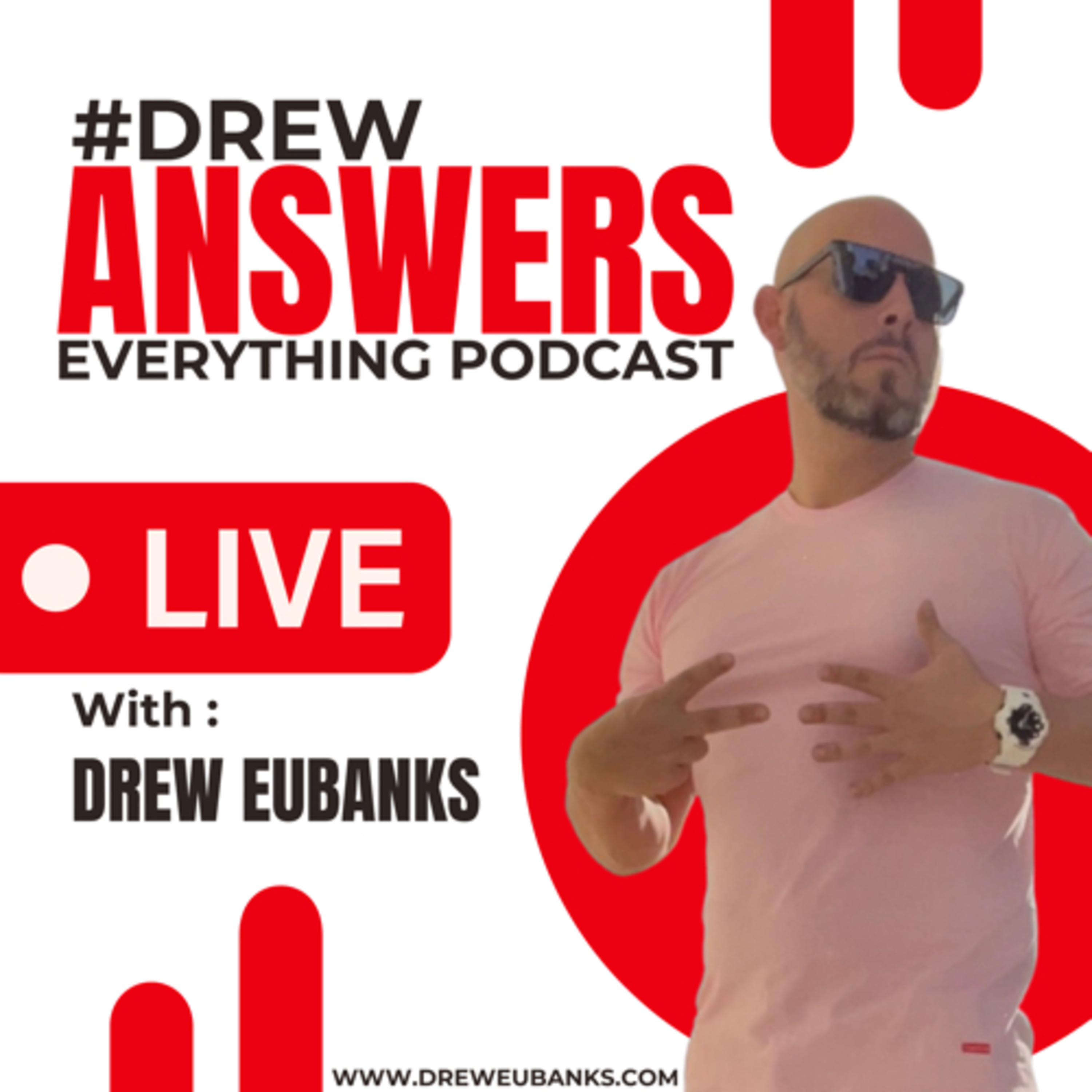 Drew Answers Everything podcast artwork