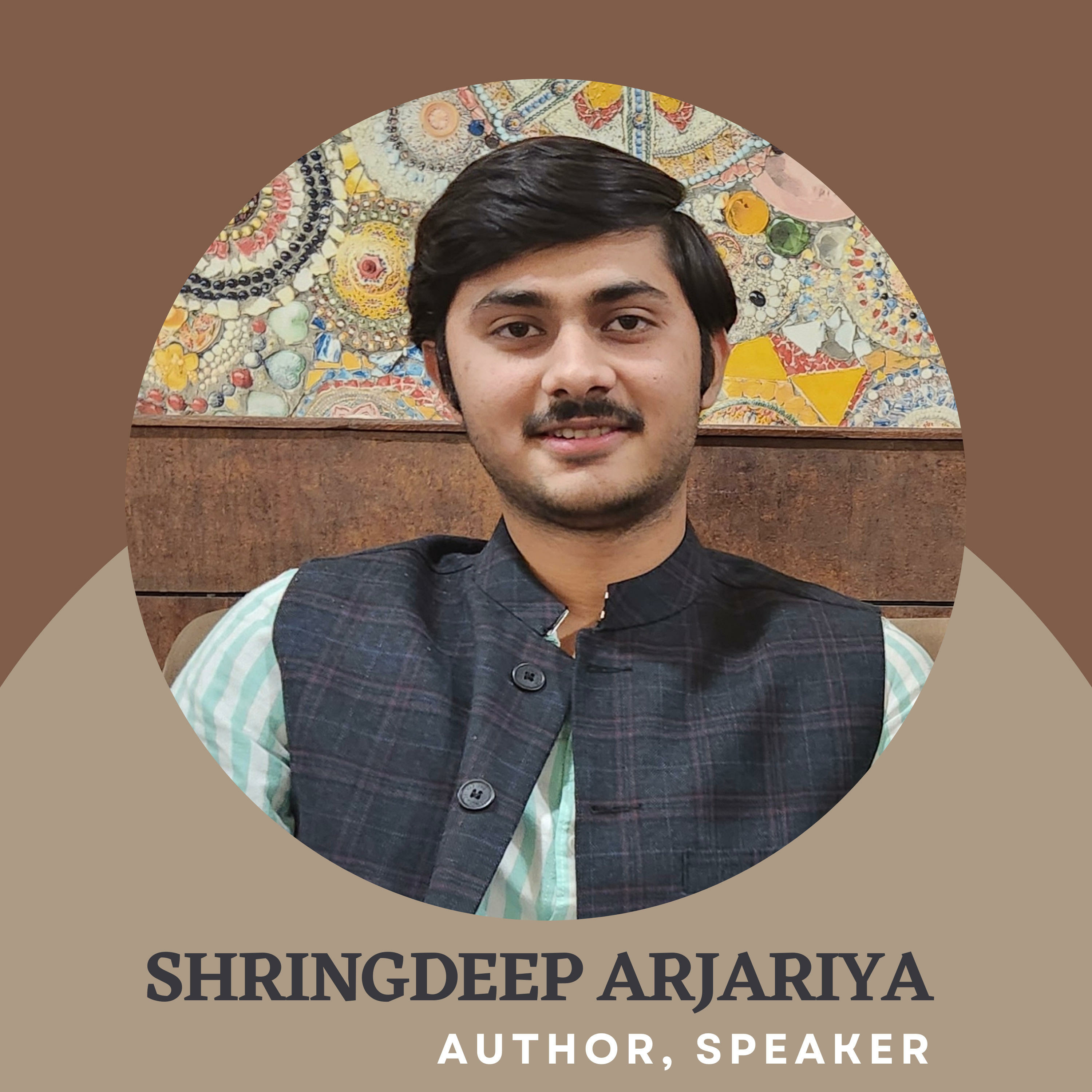 Shringdeep Arjariya - Author, Speaker podcast artwork