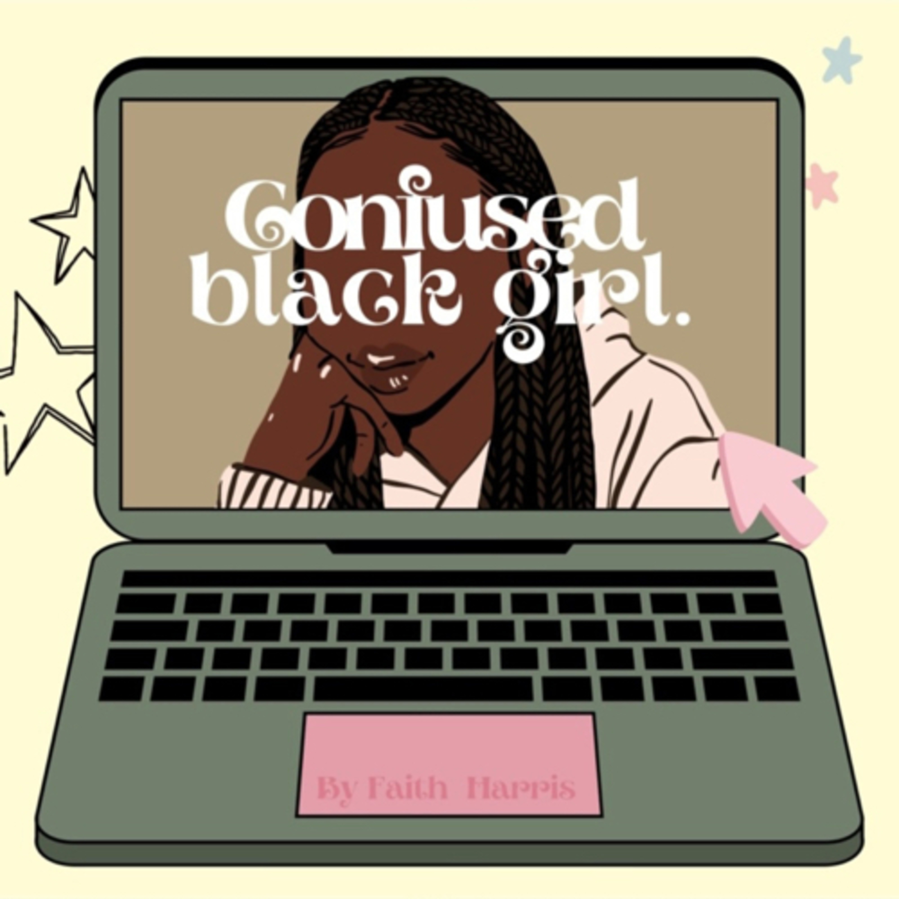 Confused Black Girl.