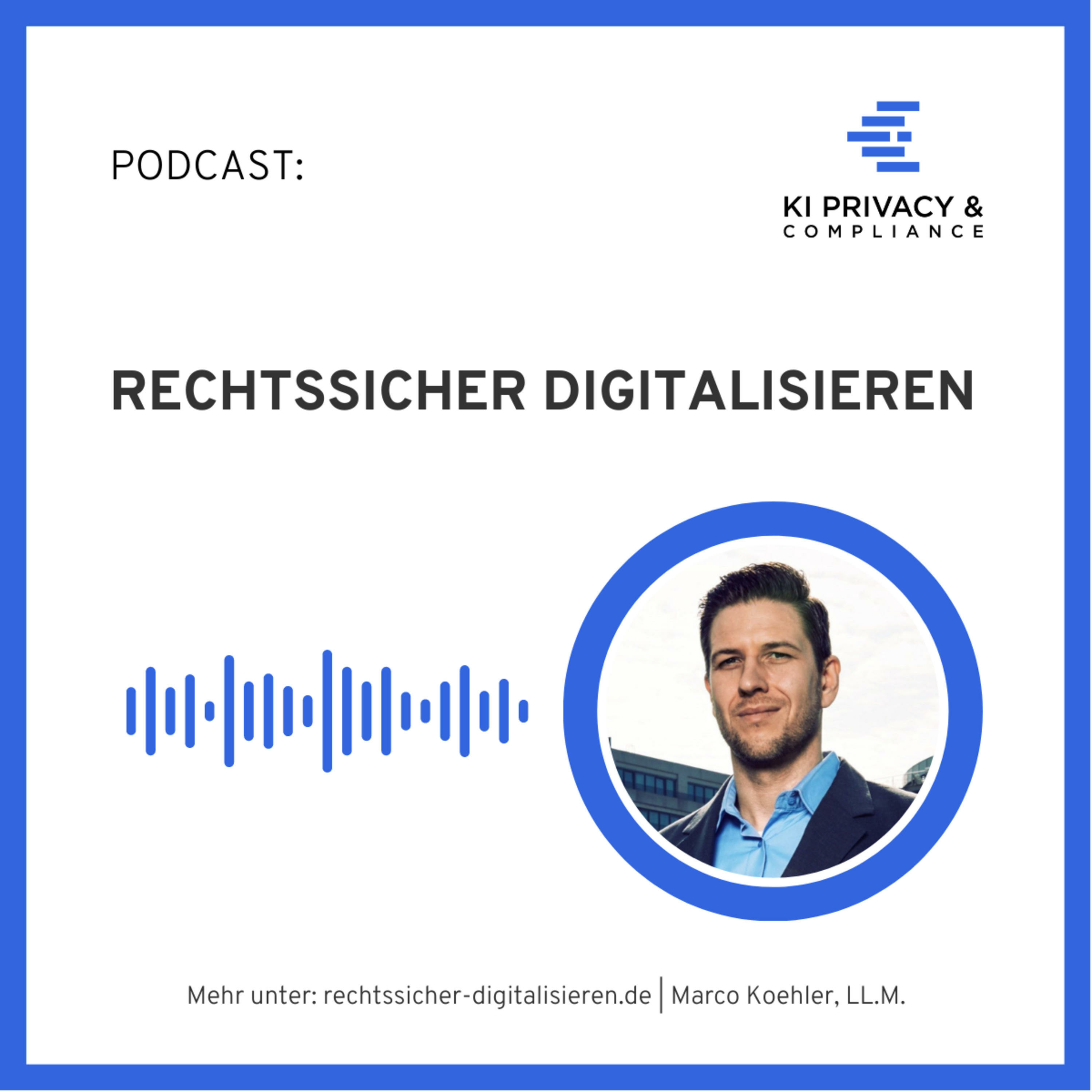 RECHTSSICHER DIGITALISIEREN podcast artwork