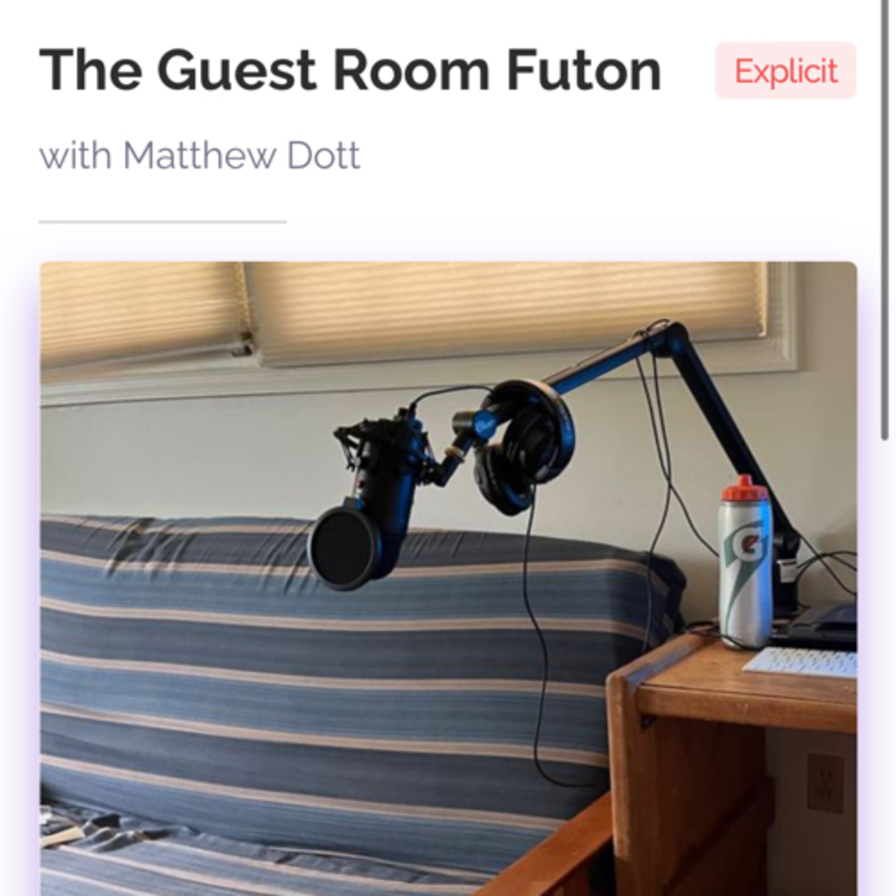 The Guest Room Futon podcast artwork