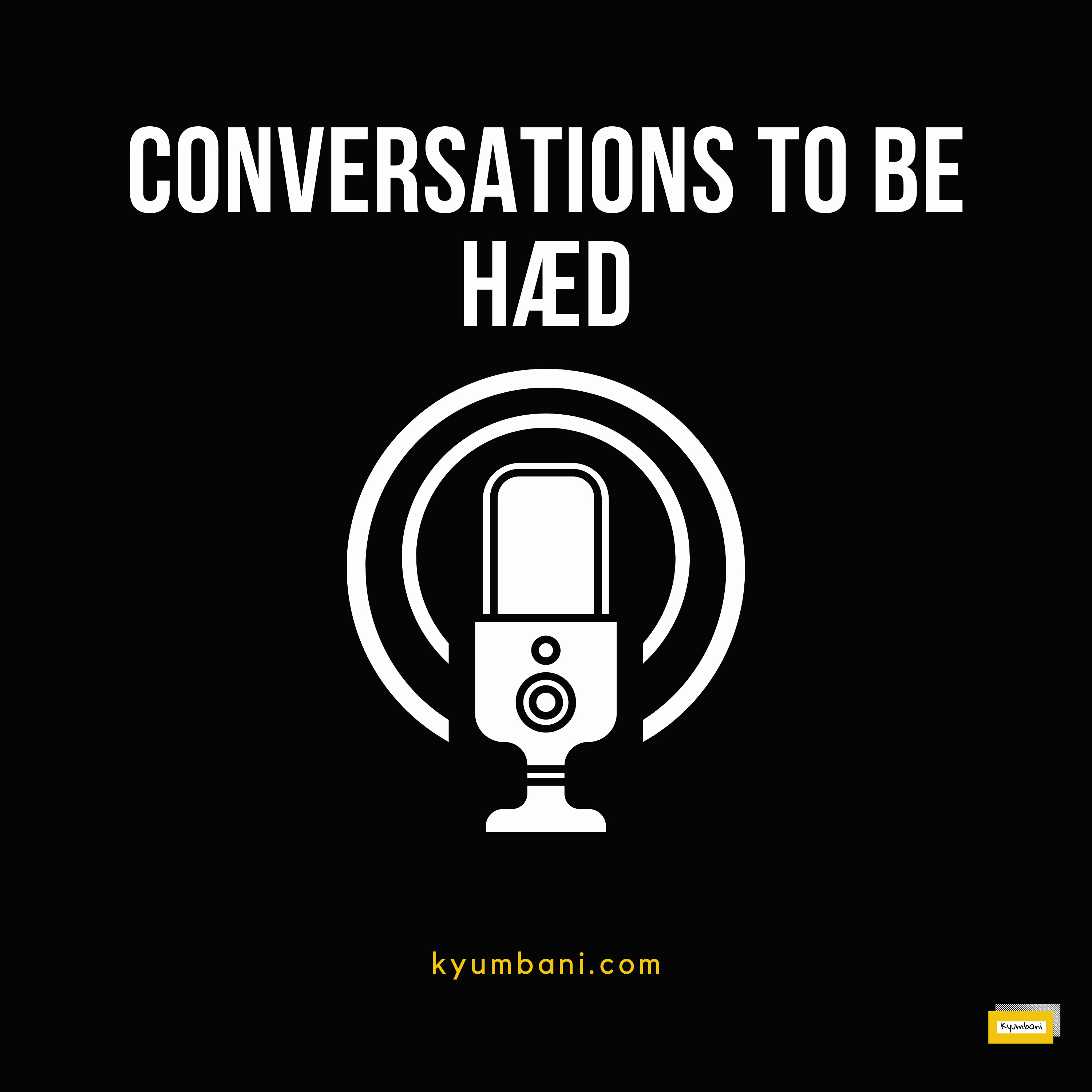 Conversations to be hæd podcast artwork