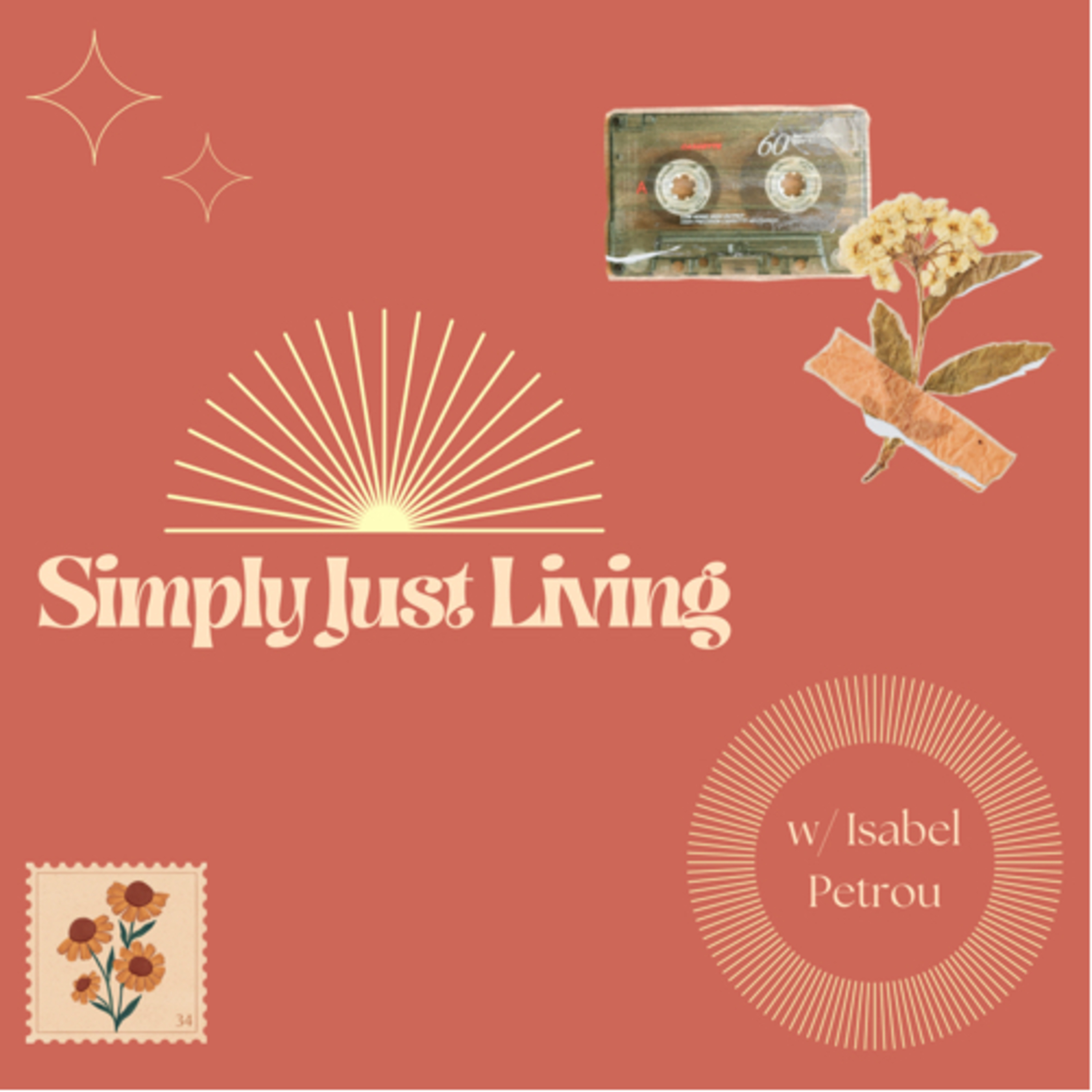 Simply Just Living with Isabel Petrou podcast artwork