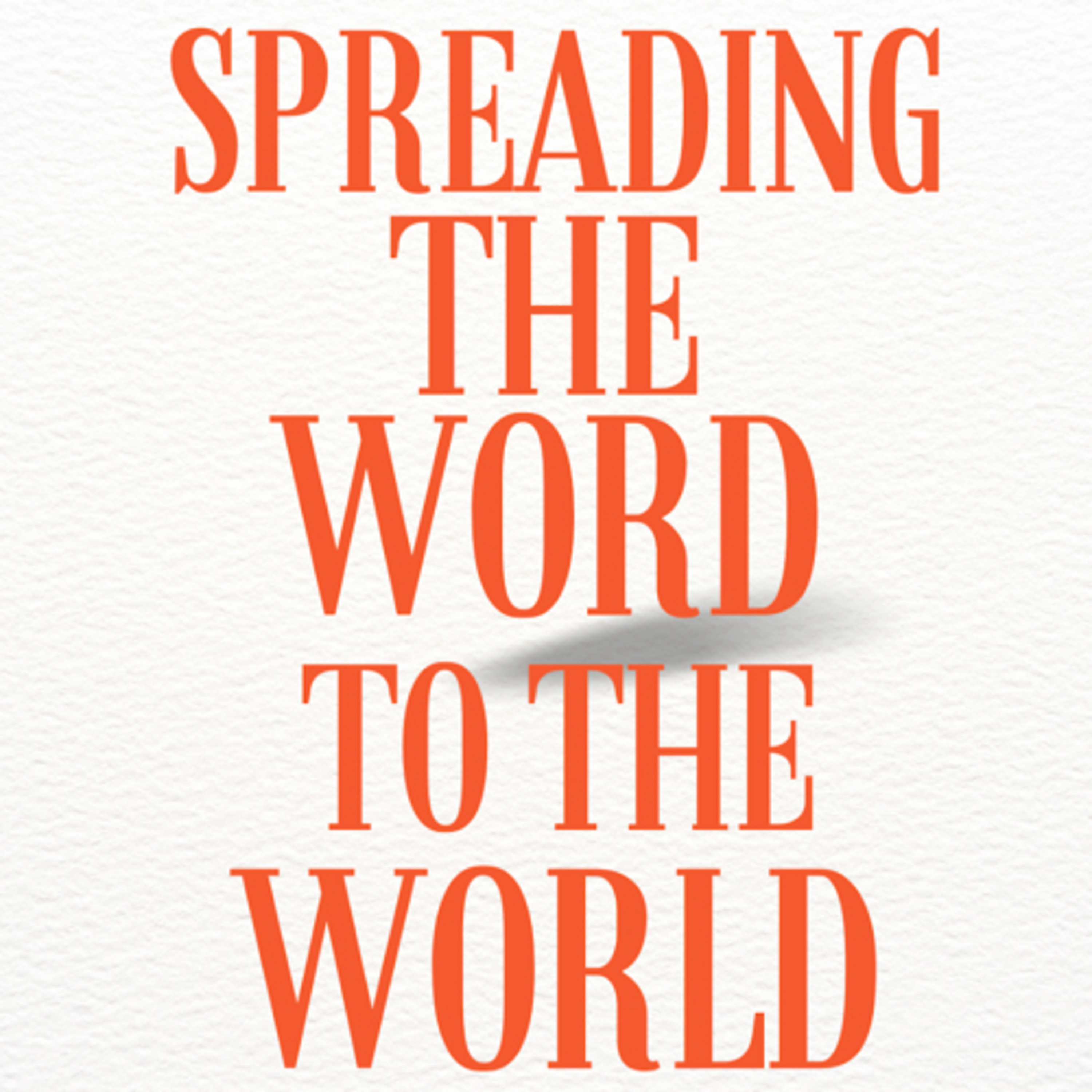 Spreading The Word To The World cover art