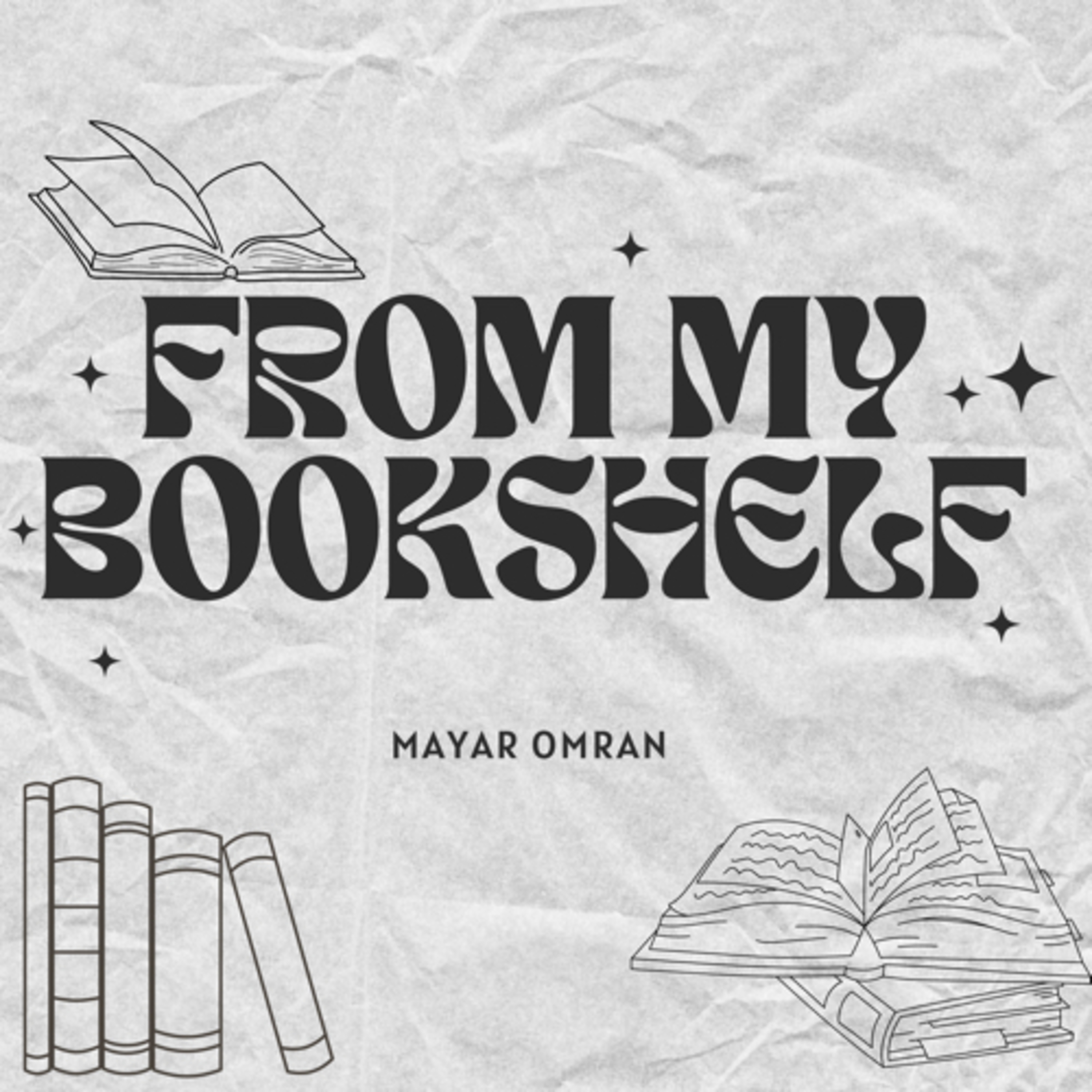 From my bookshelf podcast artwork