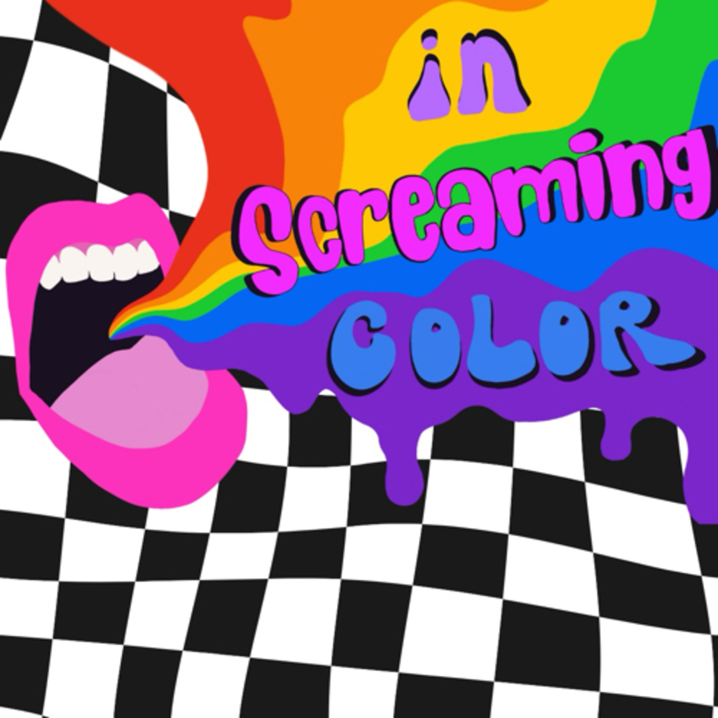 In Screaming Color podcast artwork