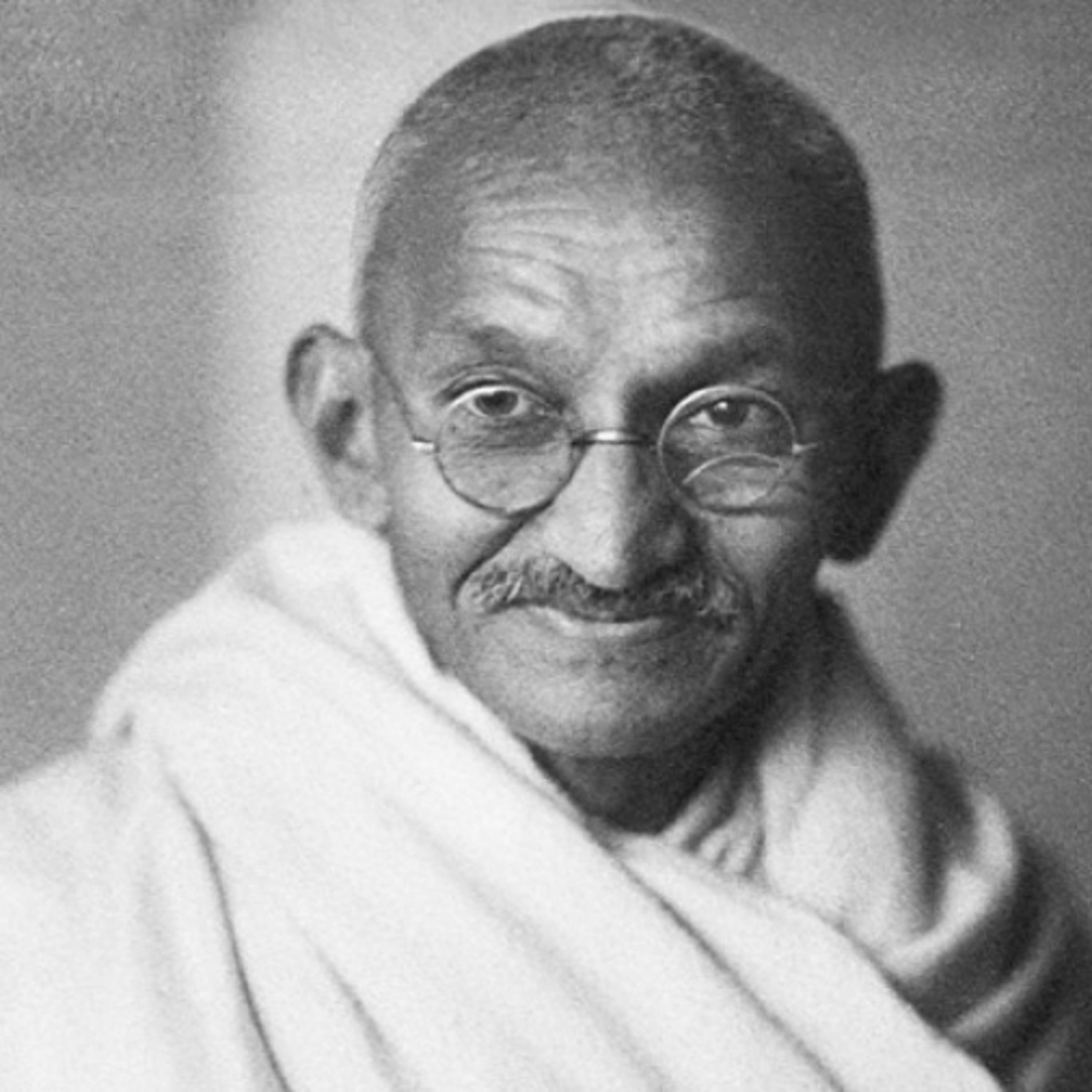 No alla violenza, Gandhi