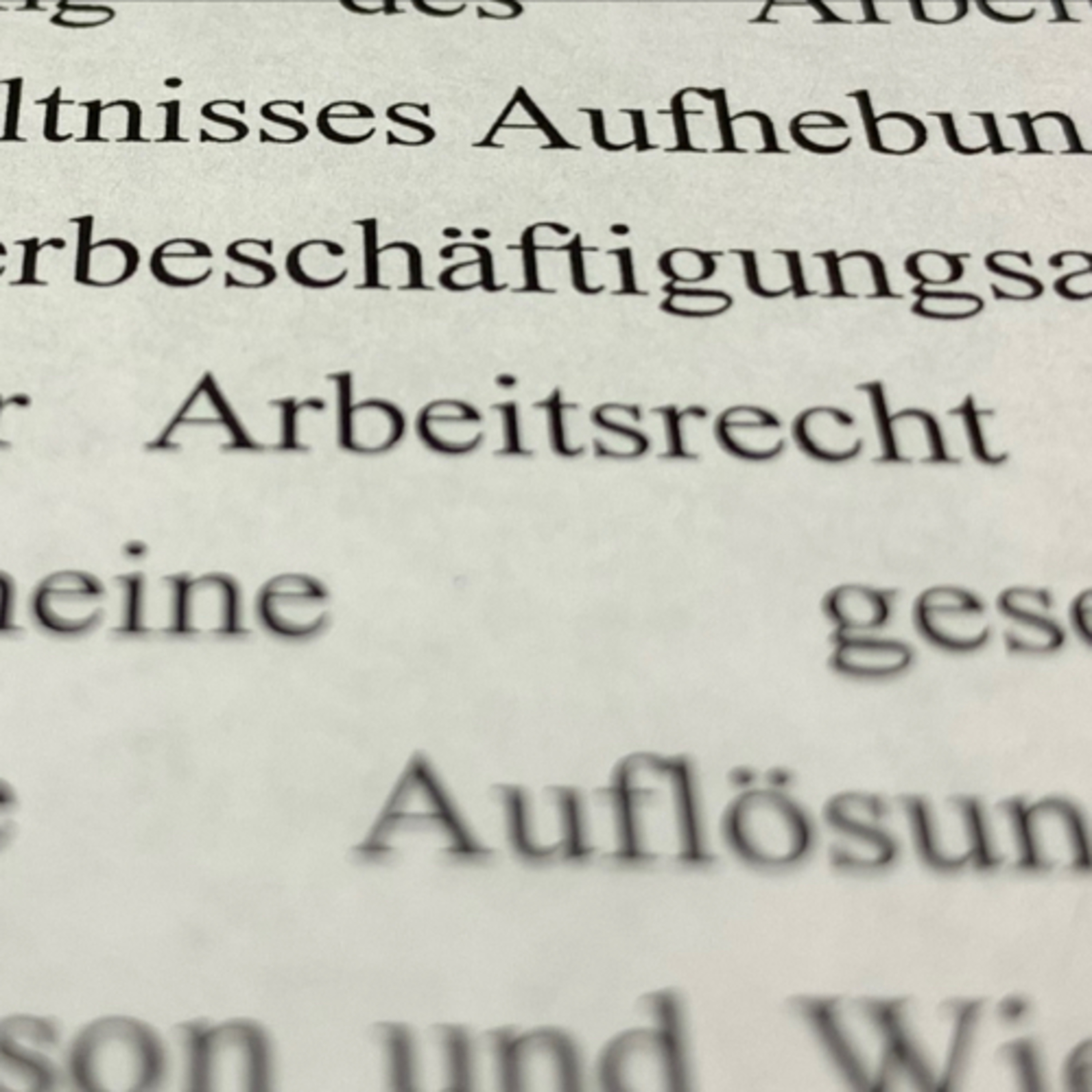 Arbeitsrecht