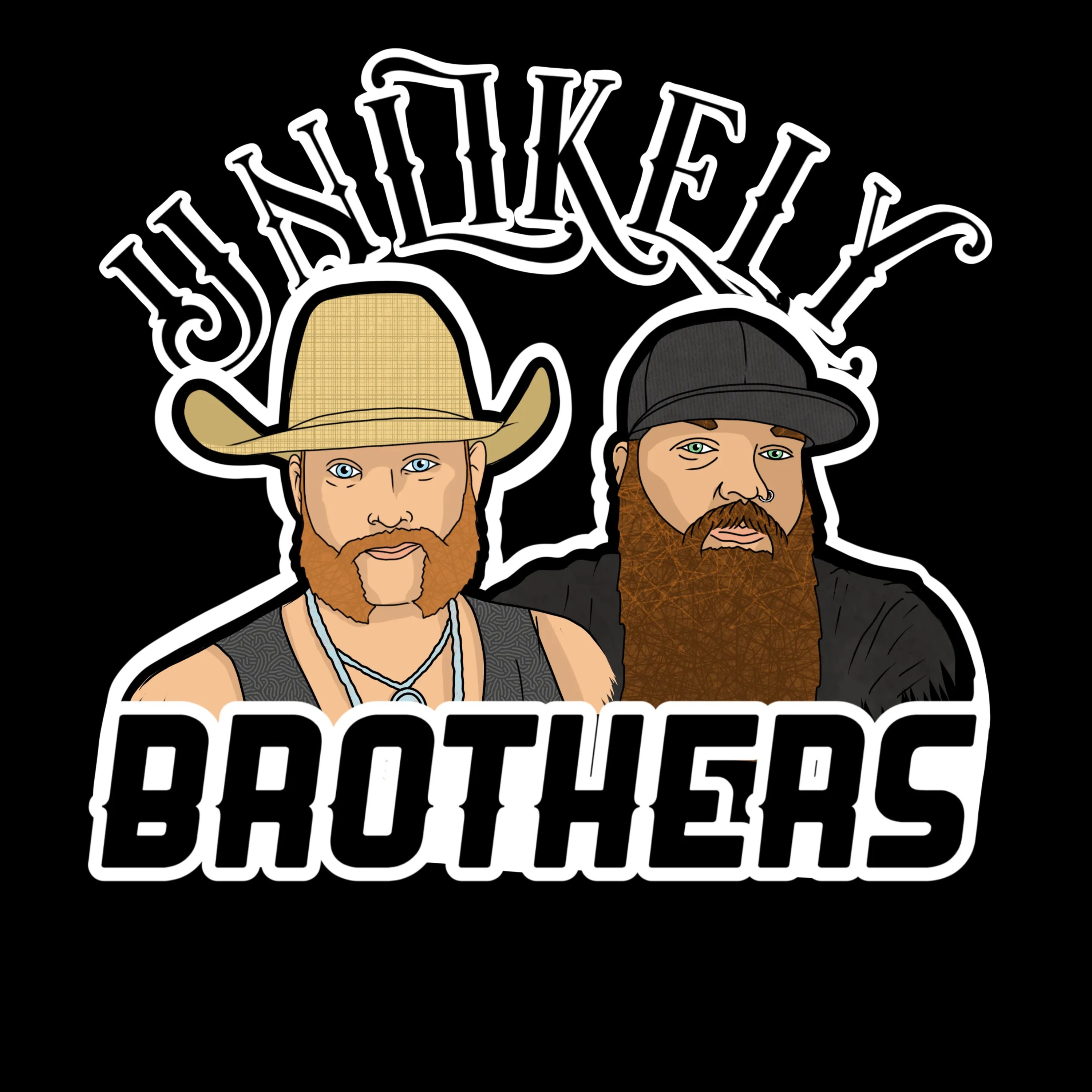 Unlikely Brothers podcast artwork