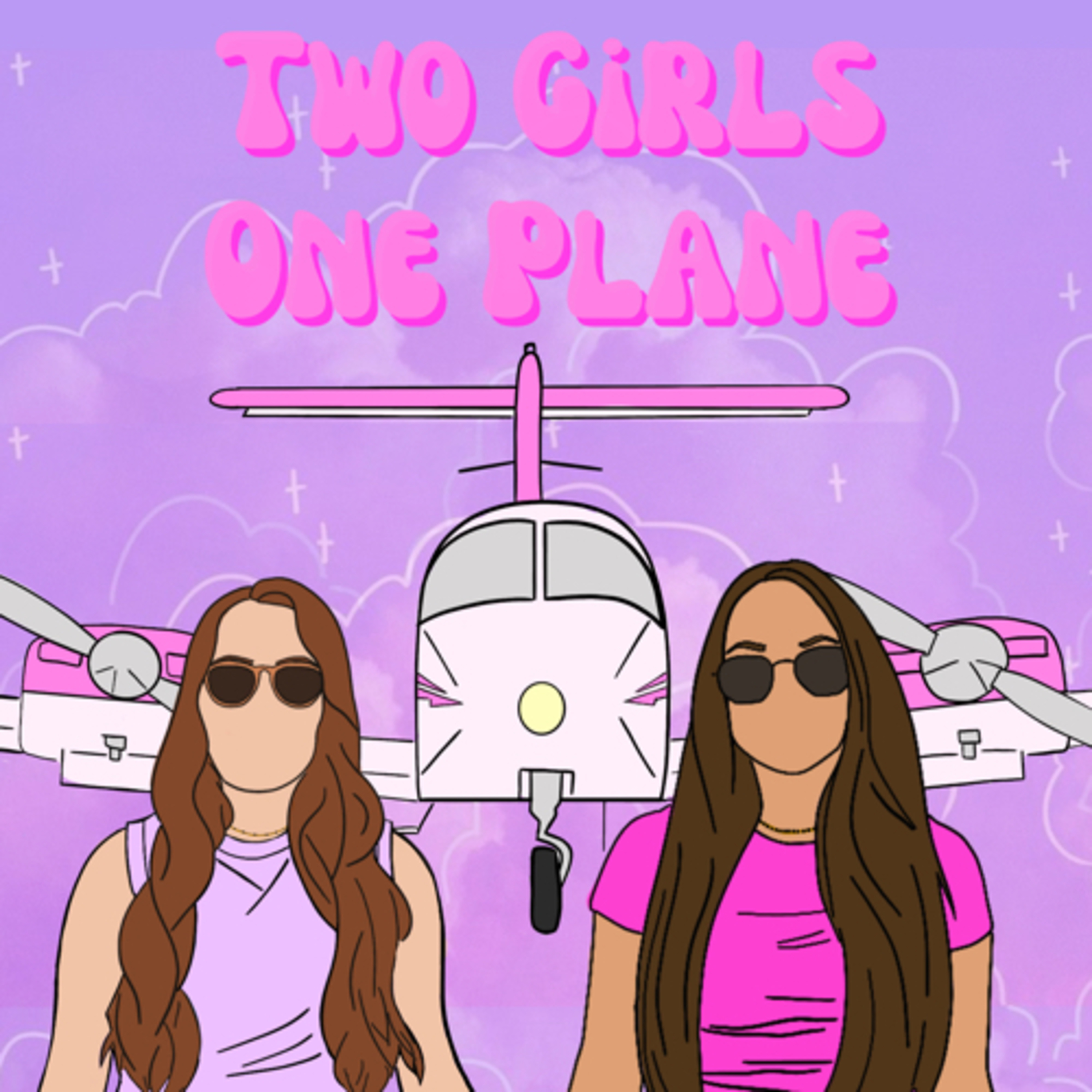 Two Girls One Plane