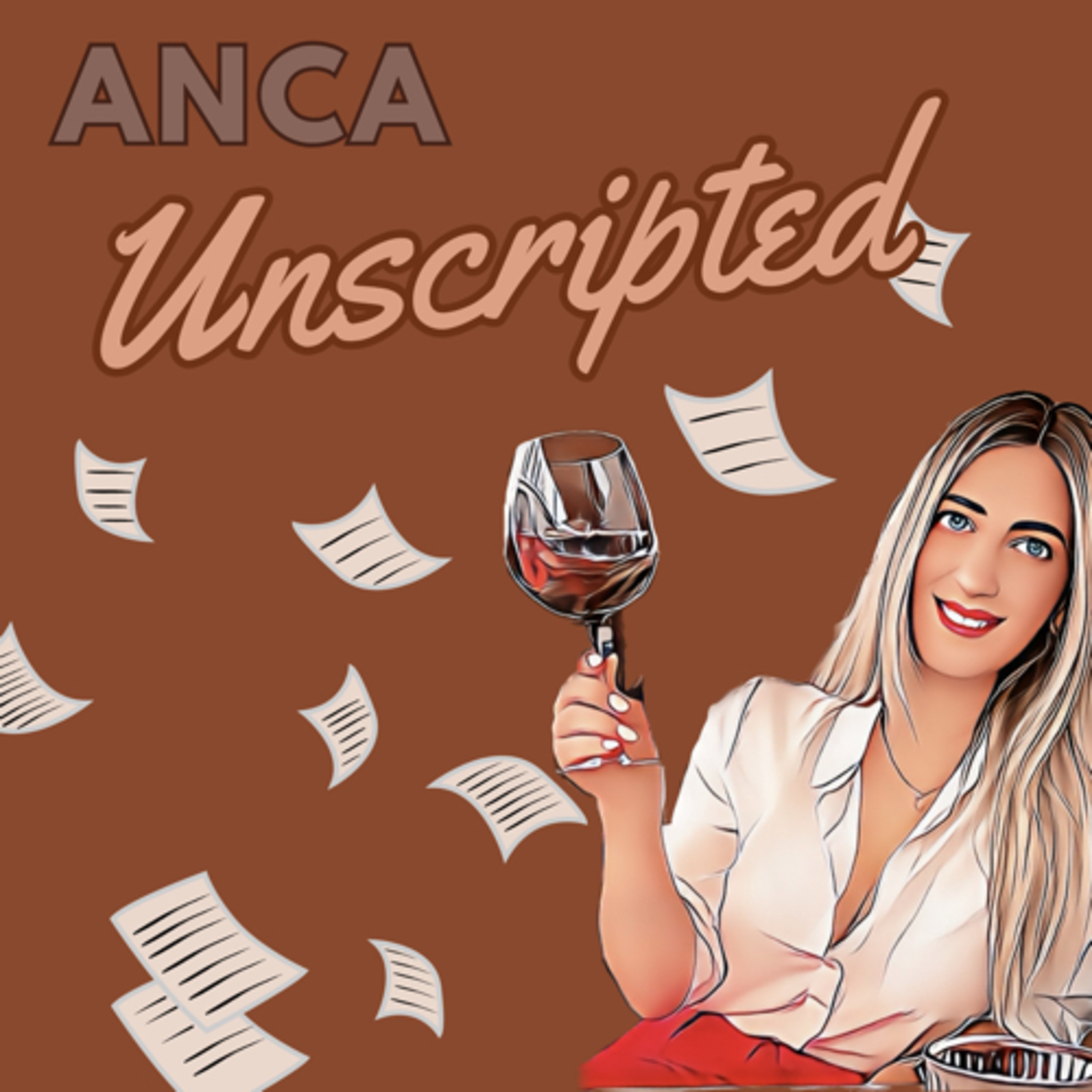 Anca Unscripted podcast artwork