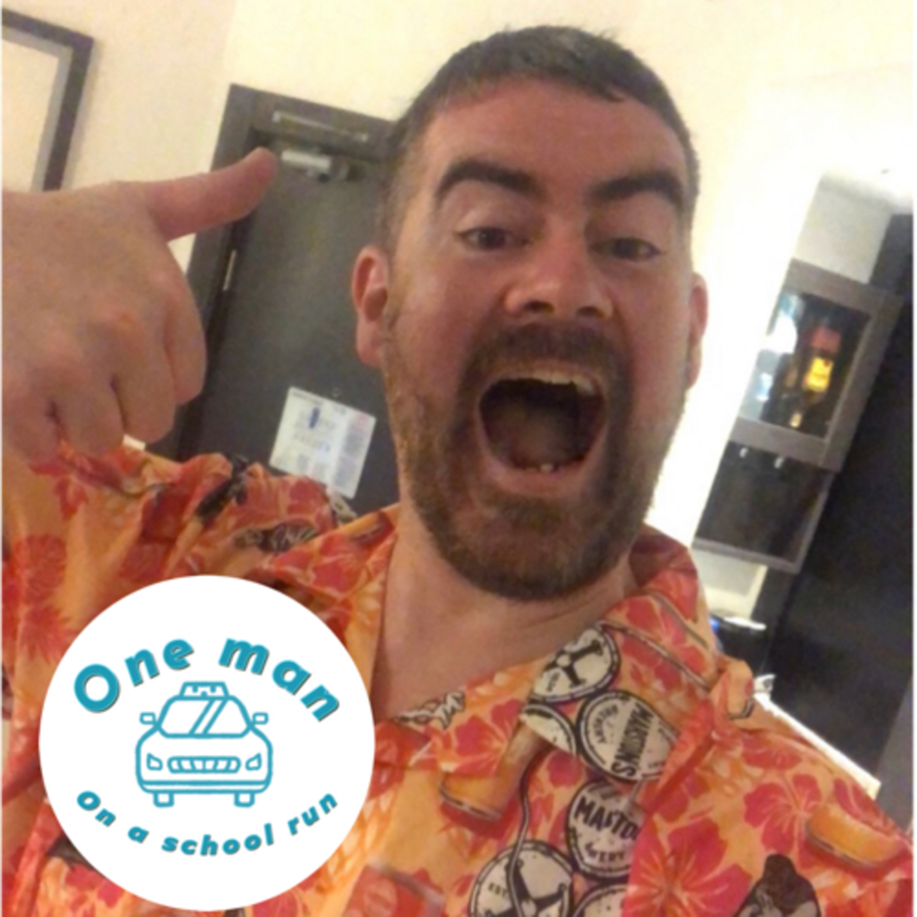 One man on a school run podcast artwork