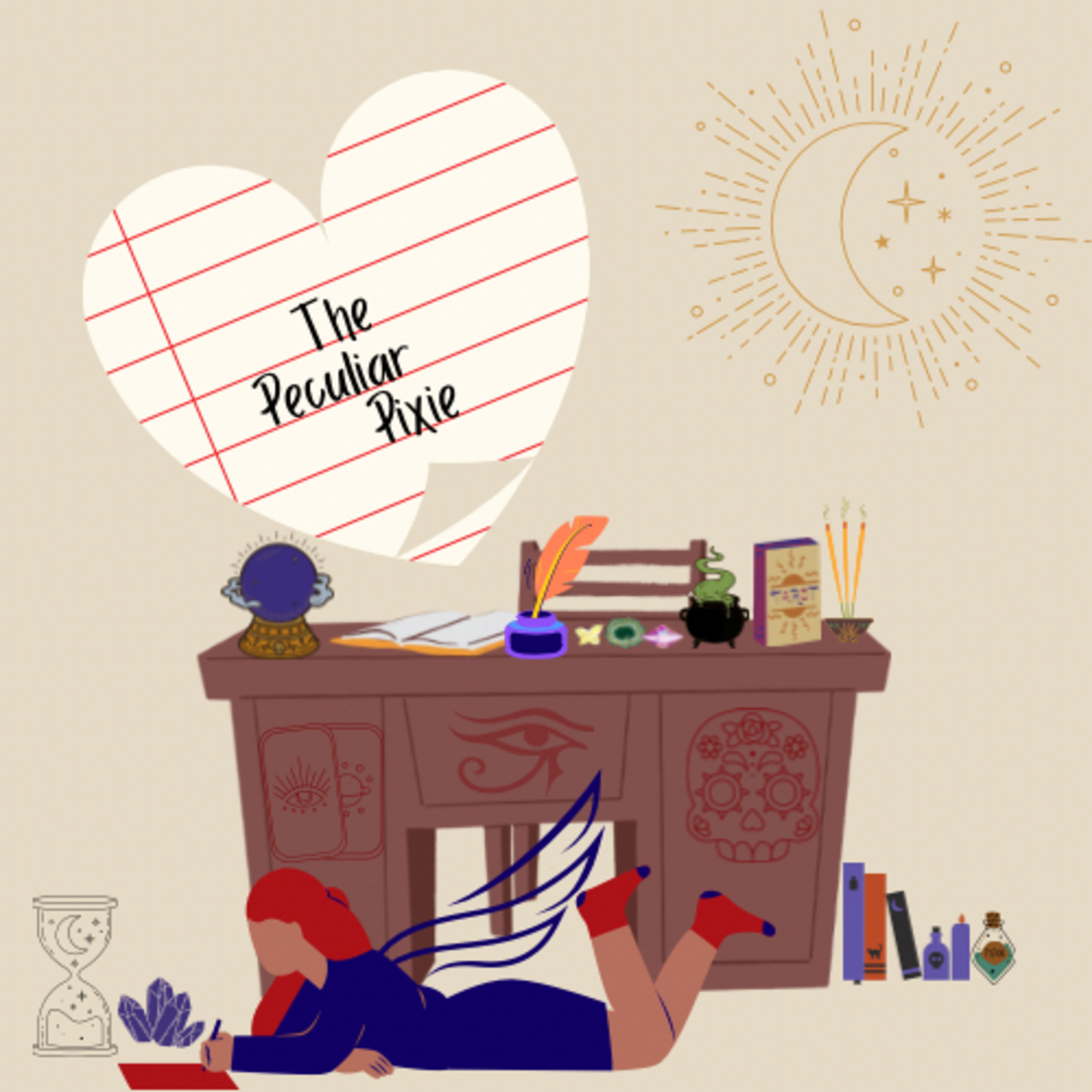 The Peculiar Pixie podcast artwork