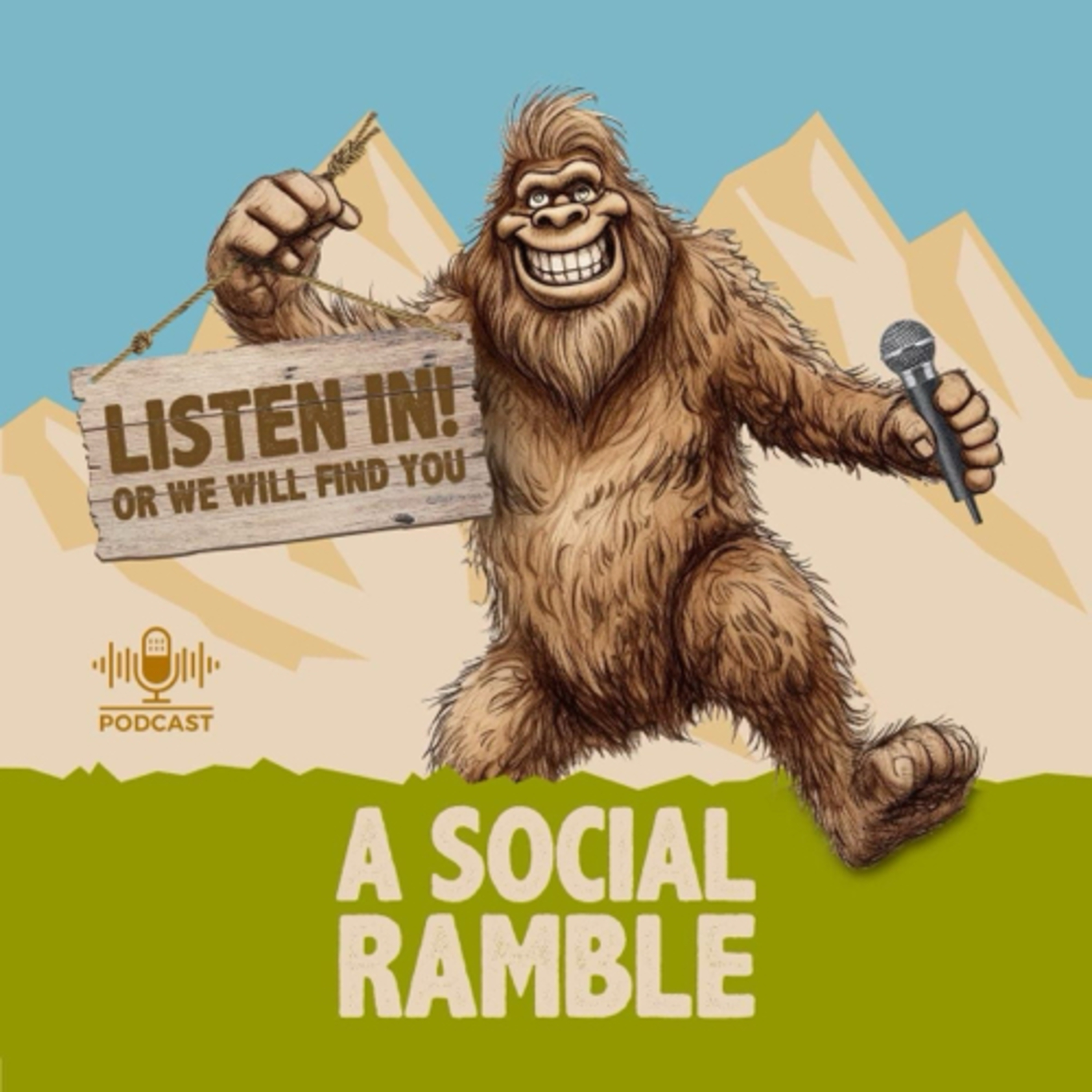 A Social Ramble podcast artwork