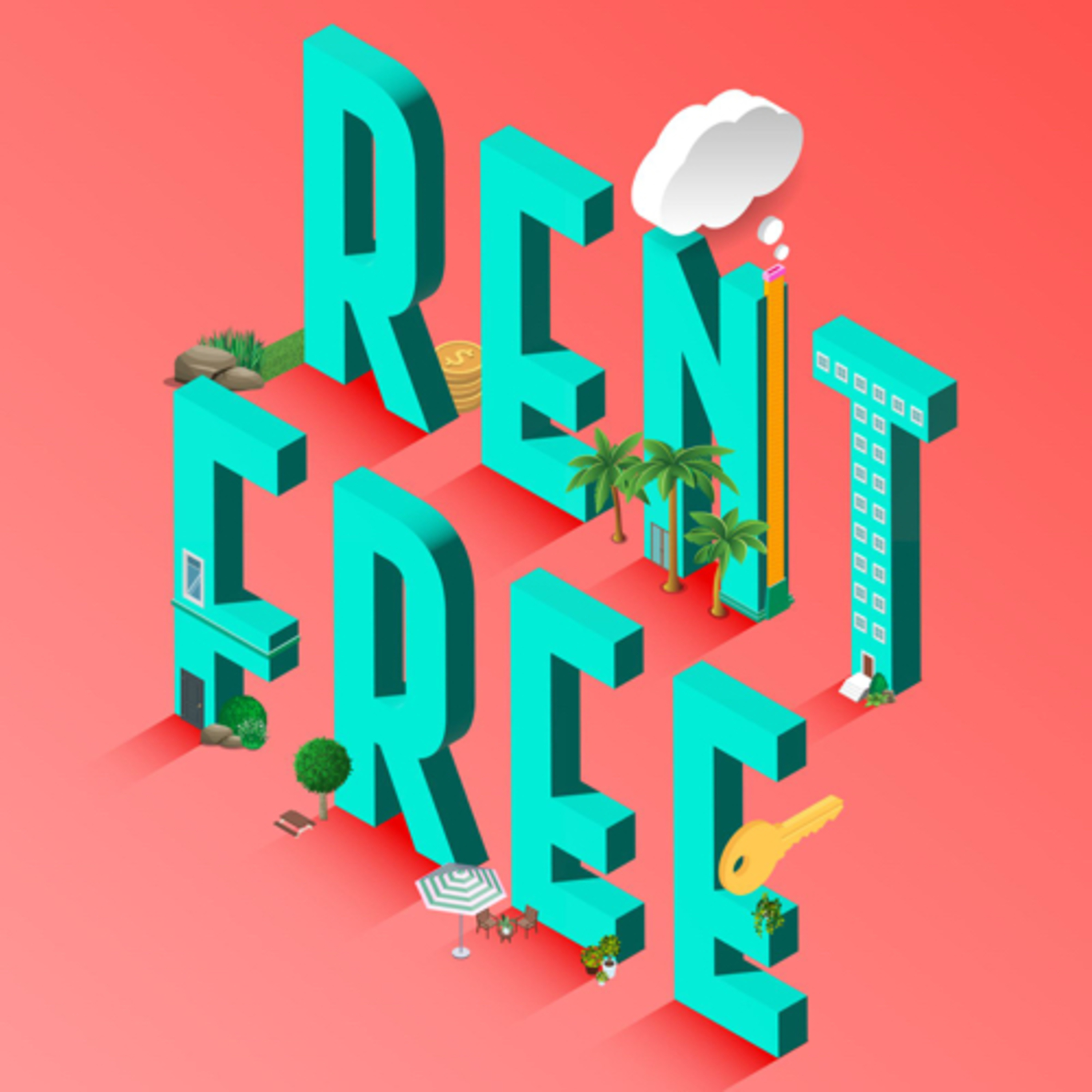 Rent Free podcast artwork