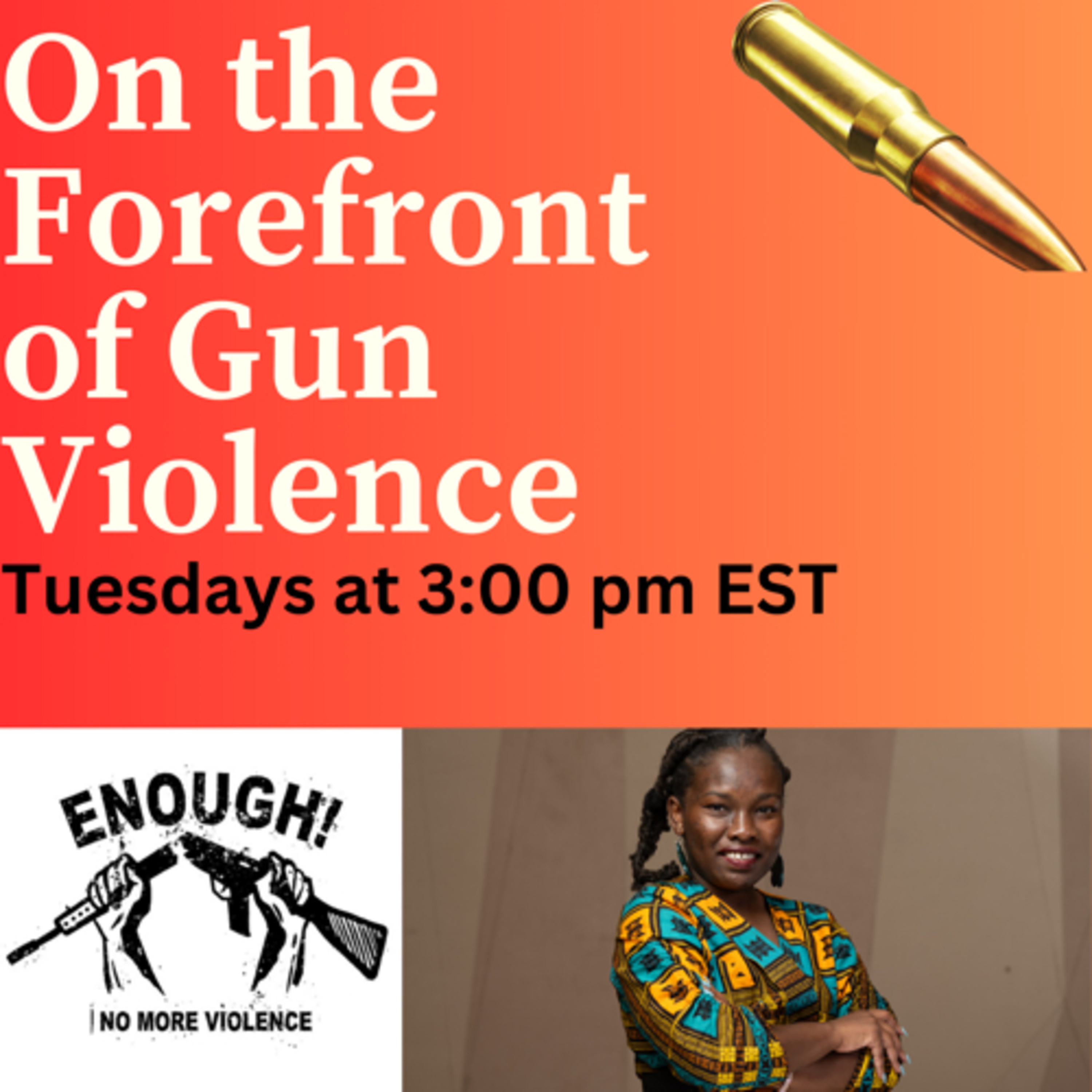 On The Forefront of Gun Violence podcast artwork