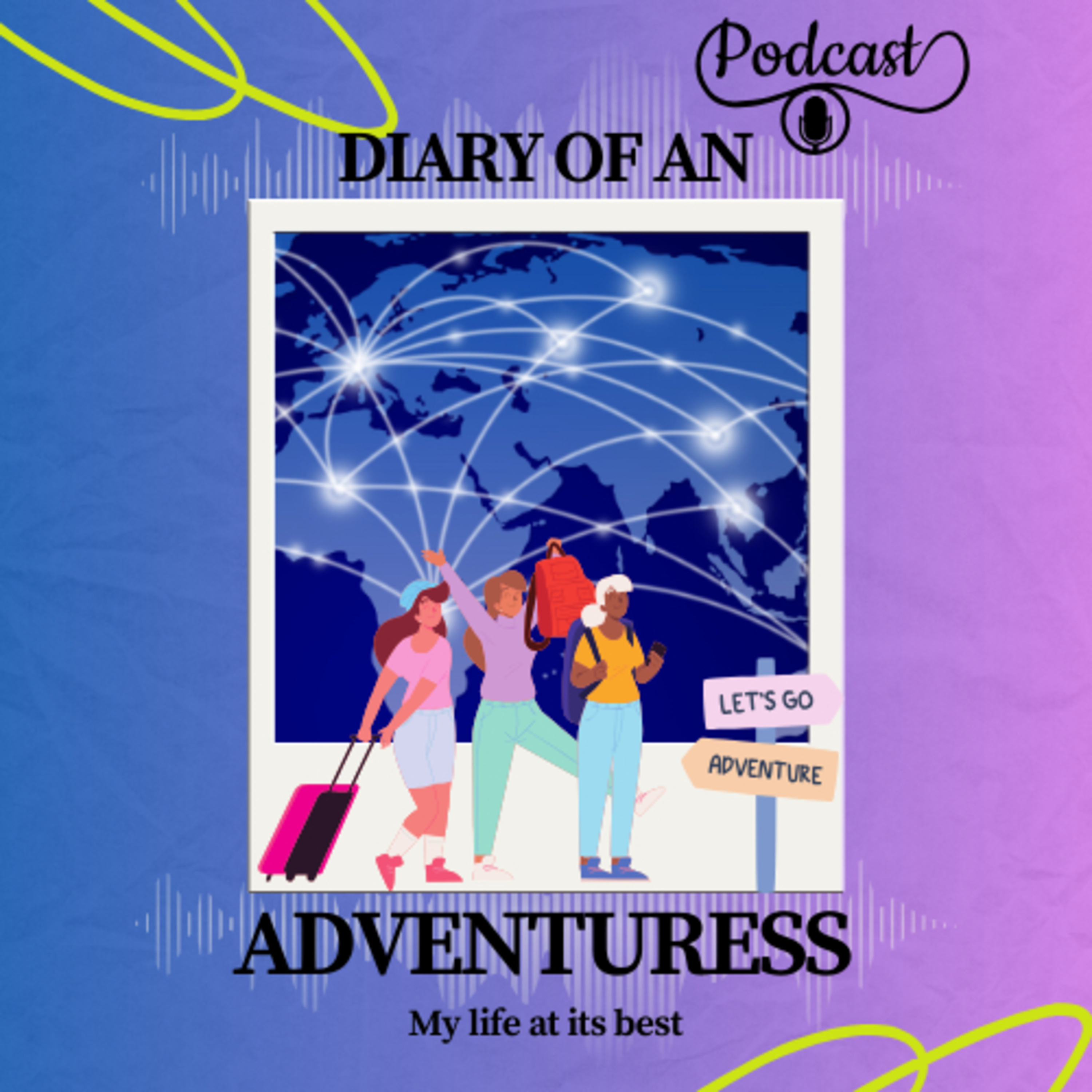 Diary of an Adventuress podcast artwork