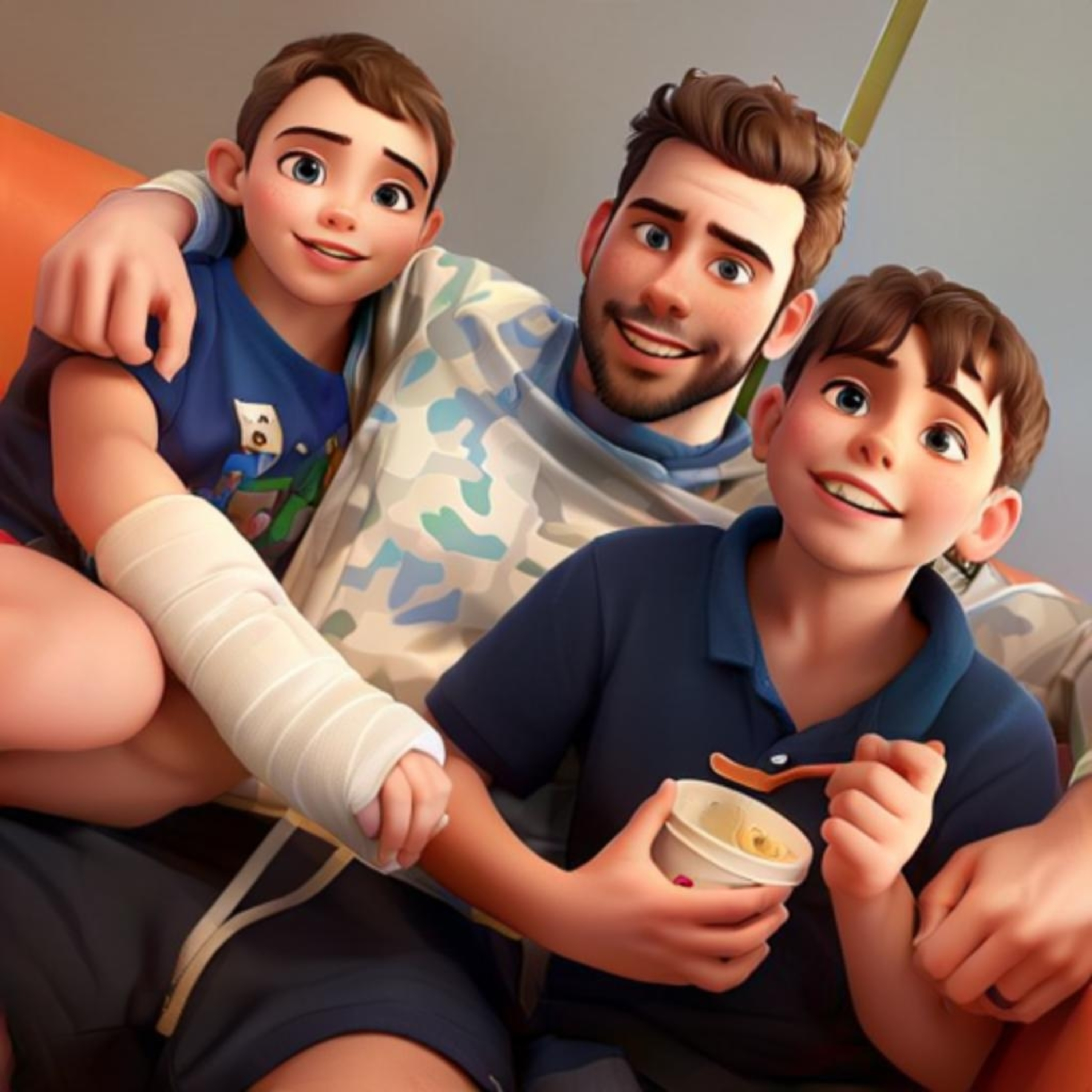 Dad and The Boys podcast artwork