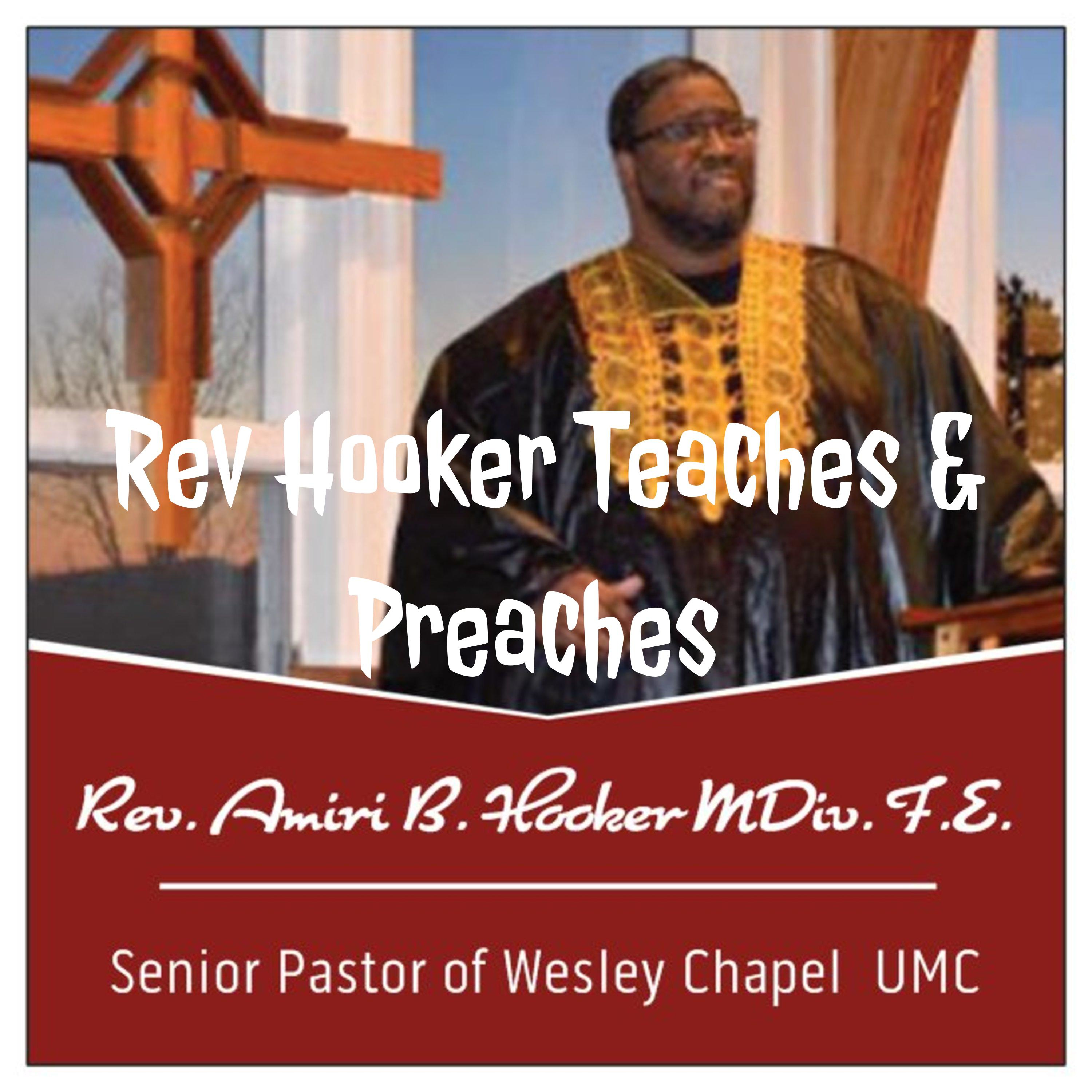 Rev Hooker Teaches & Preaches