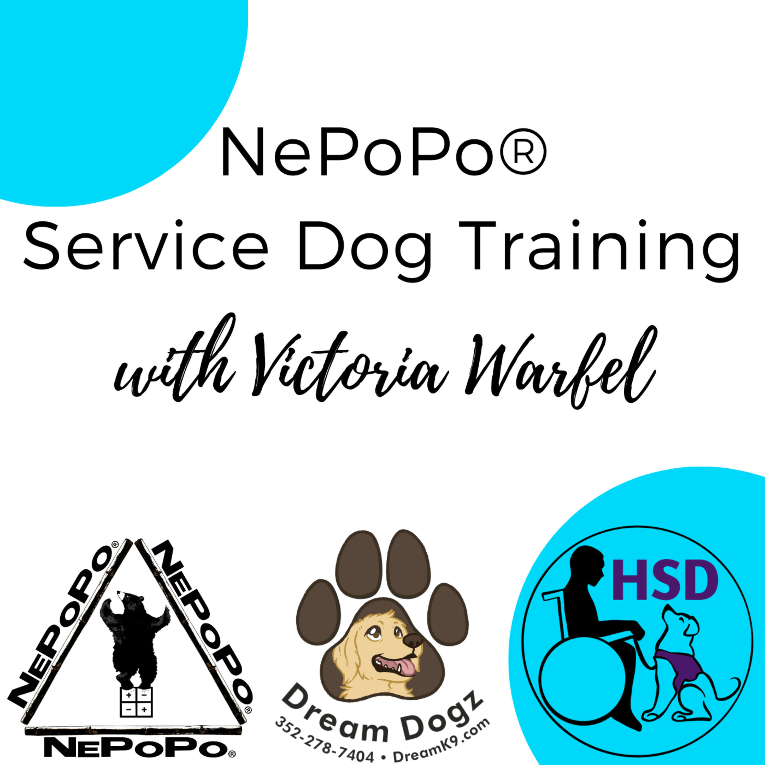 NePoPo® Service Dog Training with Victoria Warfel Listen via