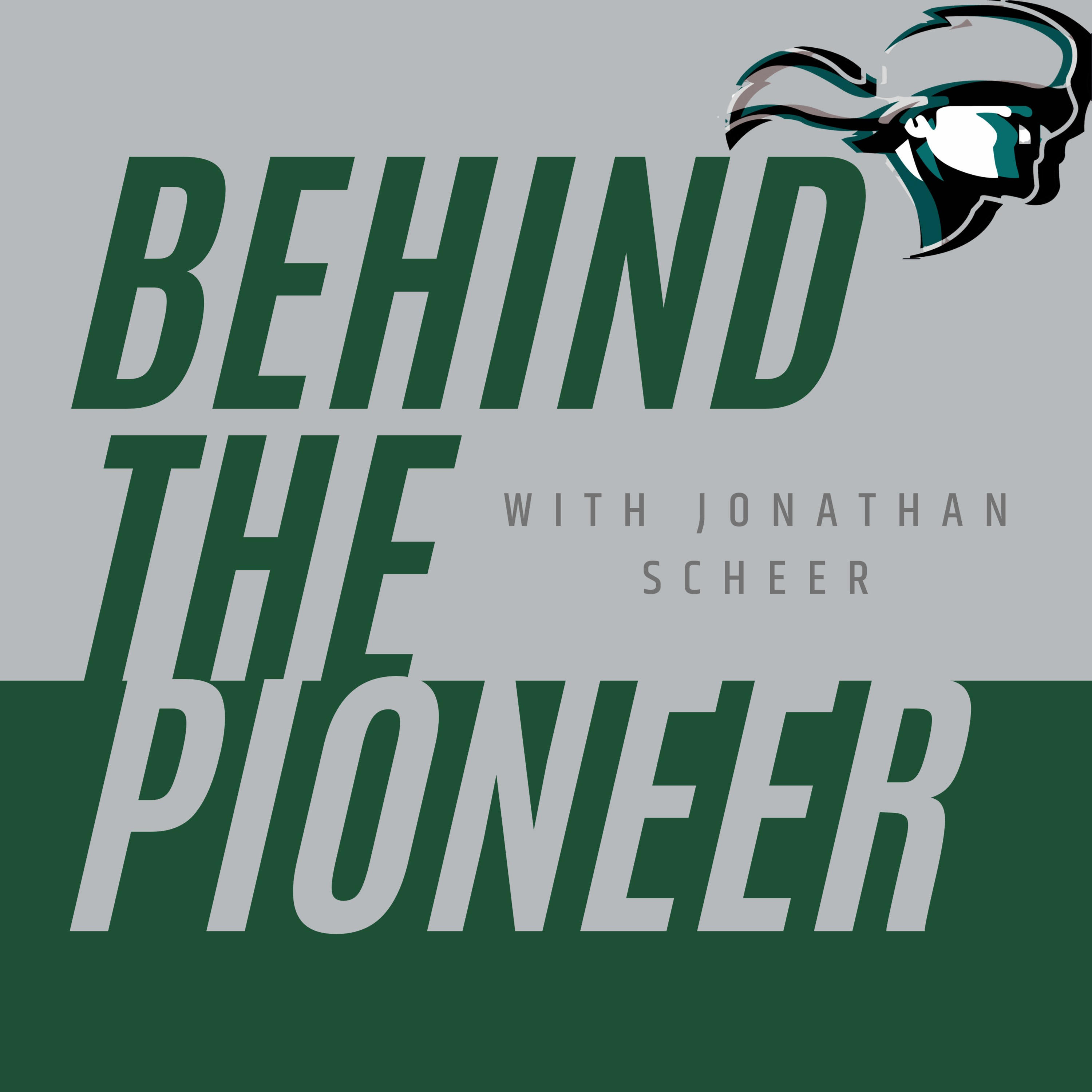 Behind the Pioneer podcast artwork