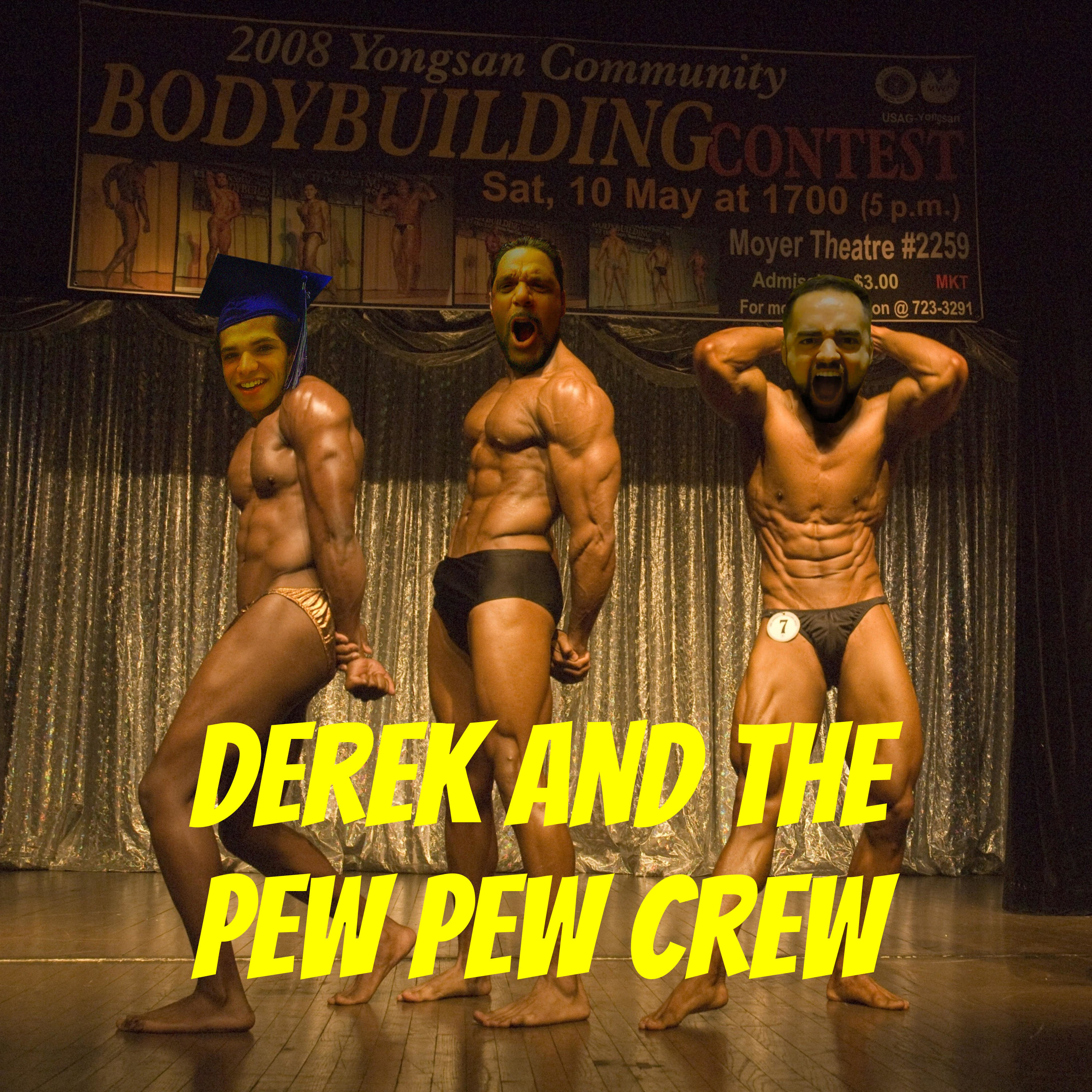 Derek and the Pew Pew Crew podcast artwork