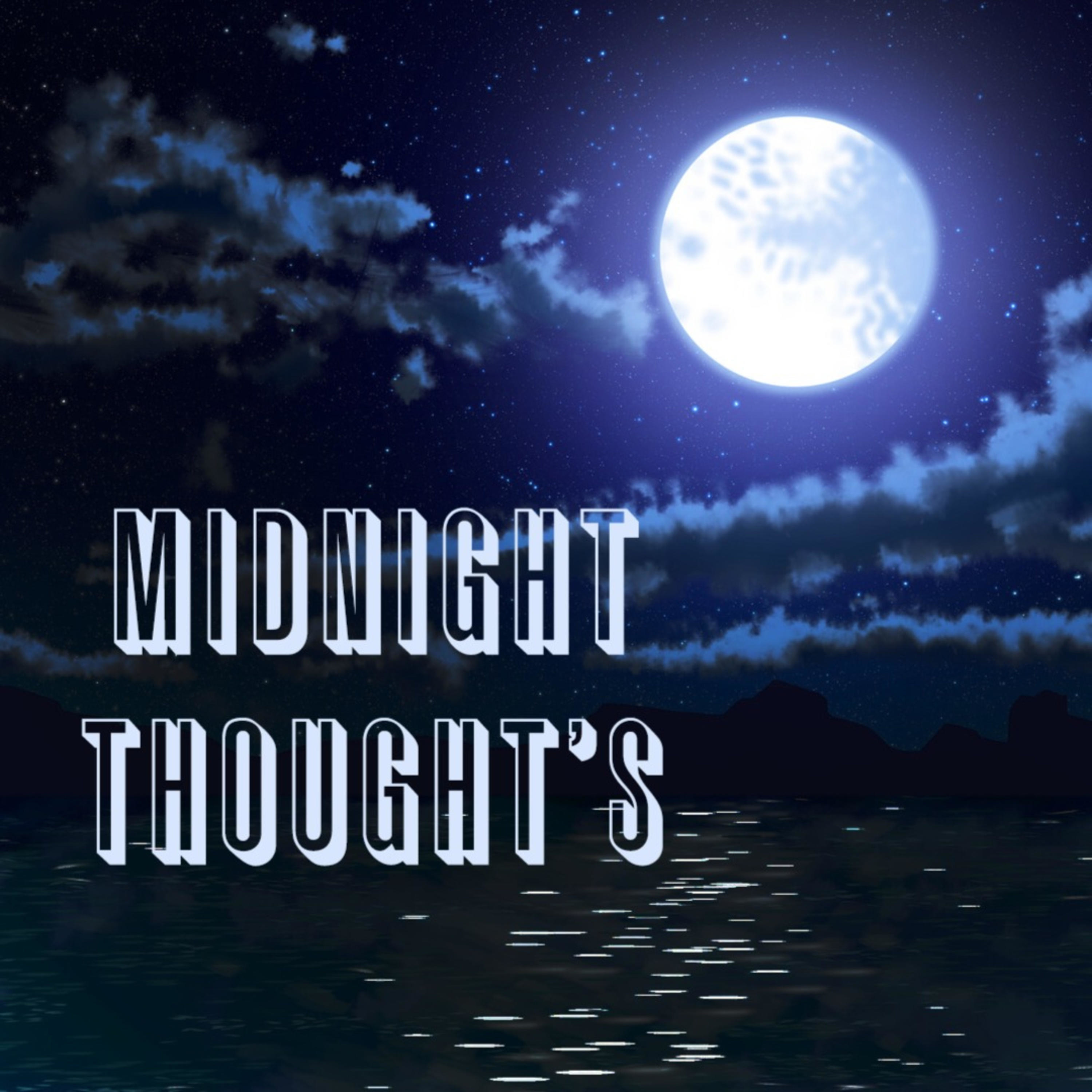 Midnight thought’s podcast artwork