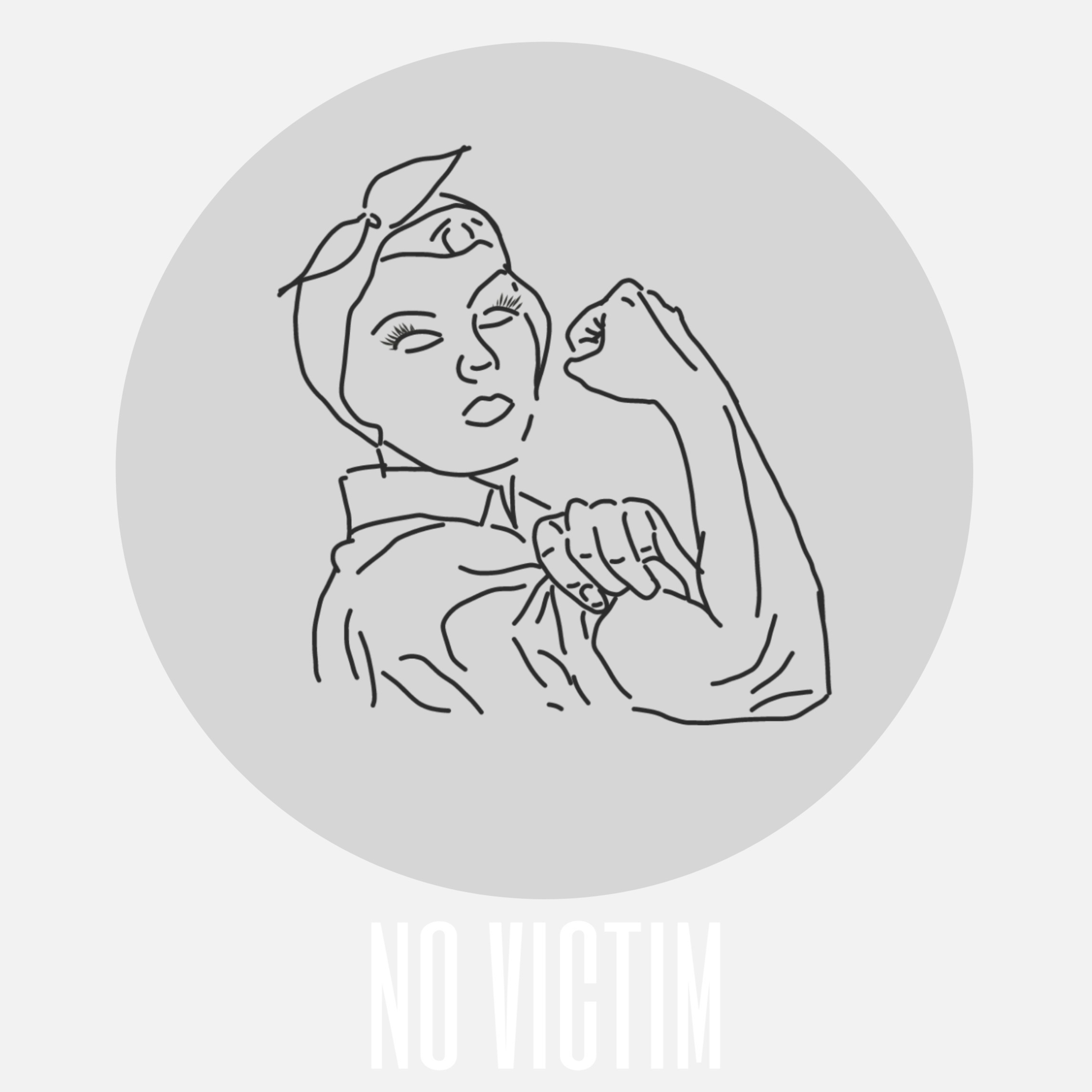 No Victim podcast artwork