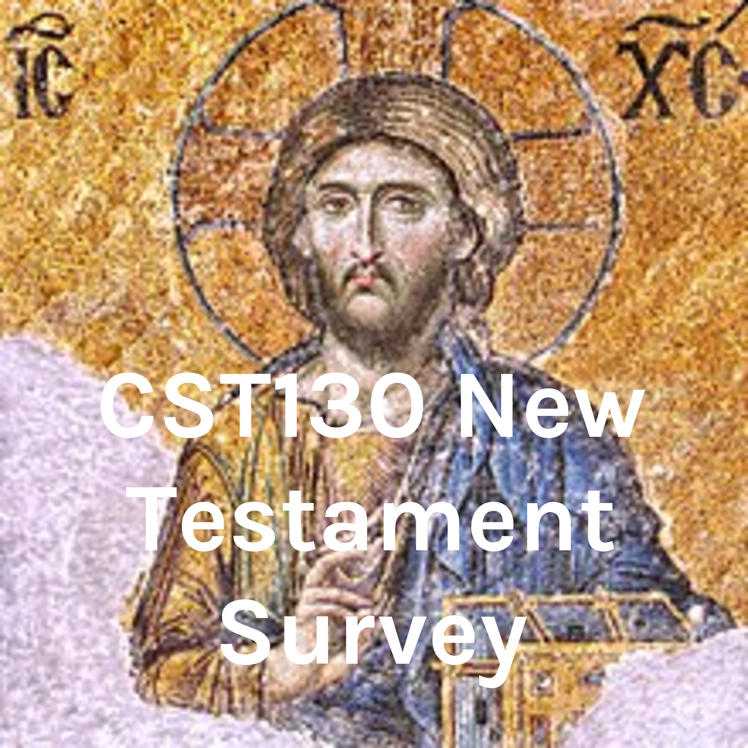 CST130 New Testament Survey