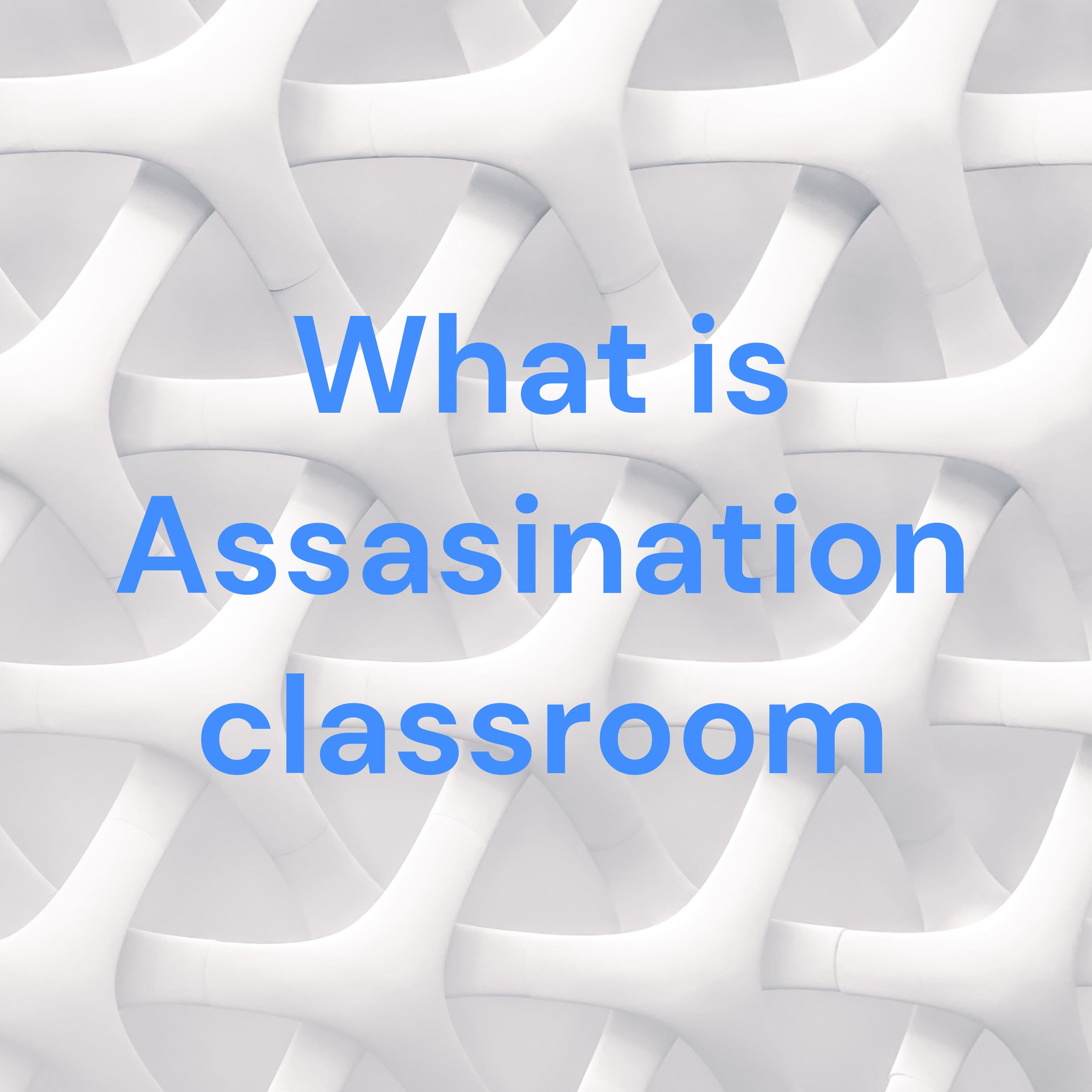 What is Assasination classroom cover art