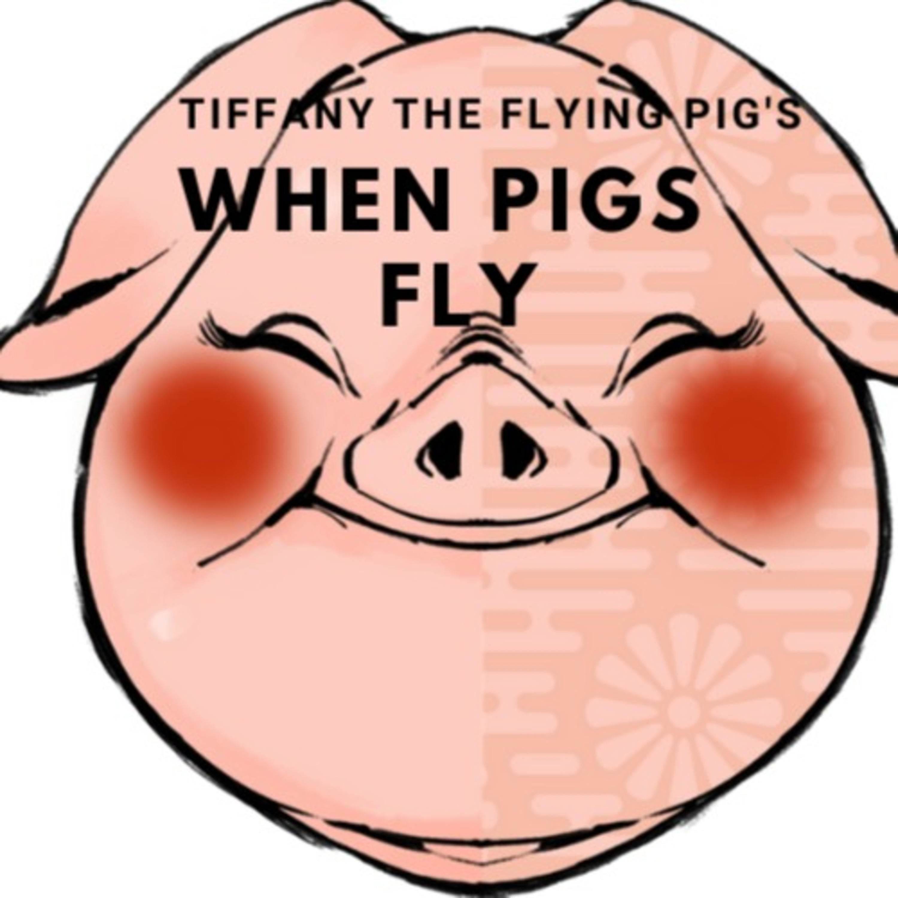 Tiffany The Flying Pig!