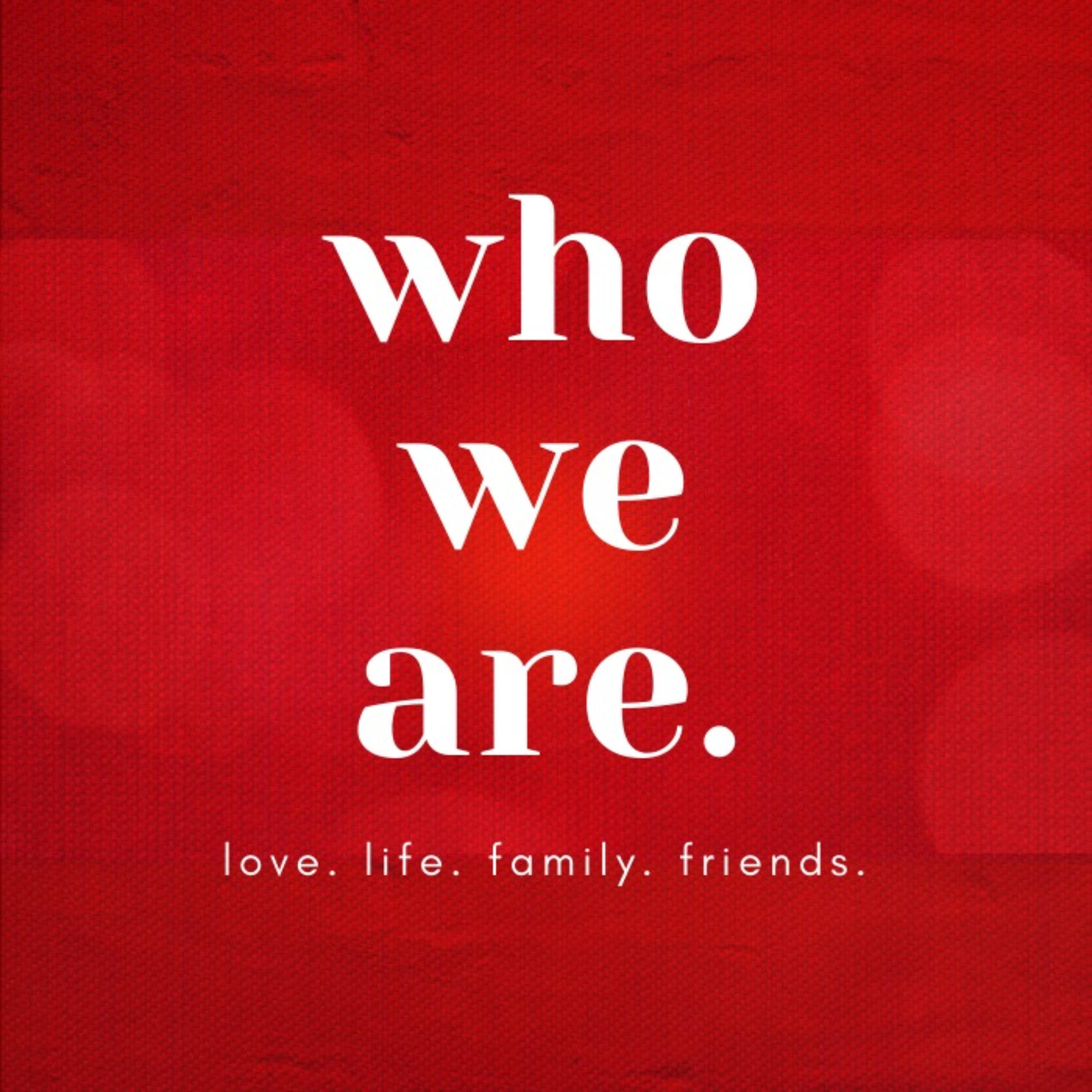who we are podcast artwork