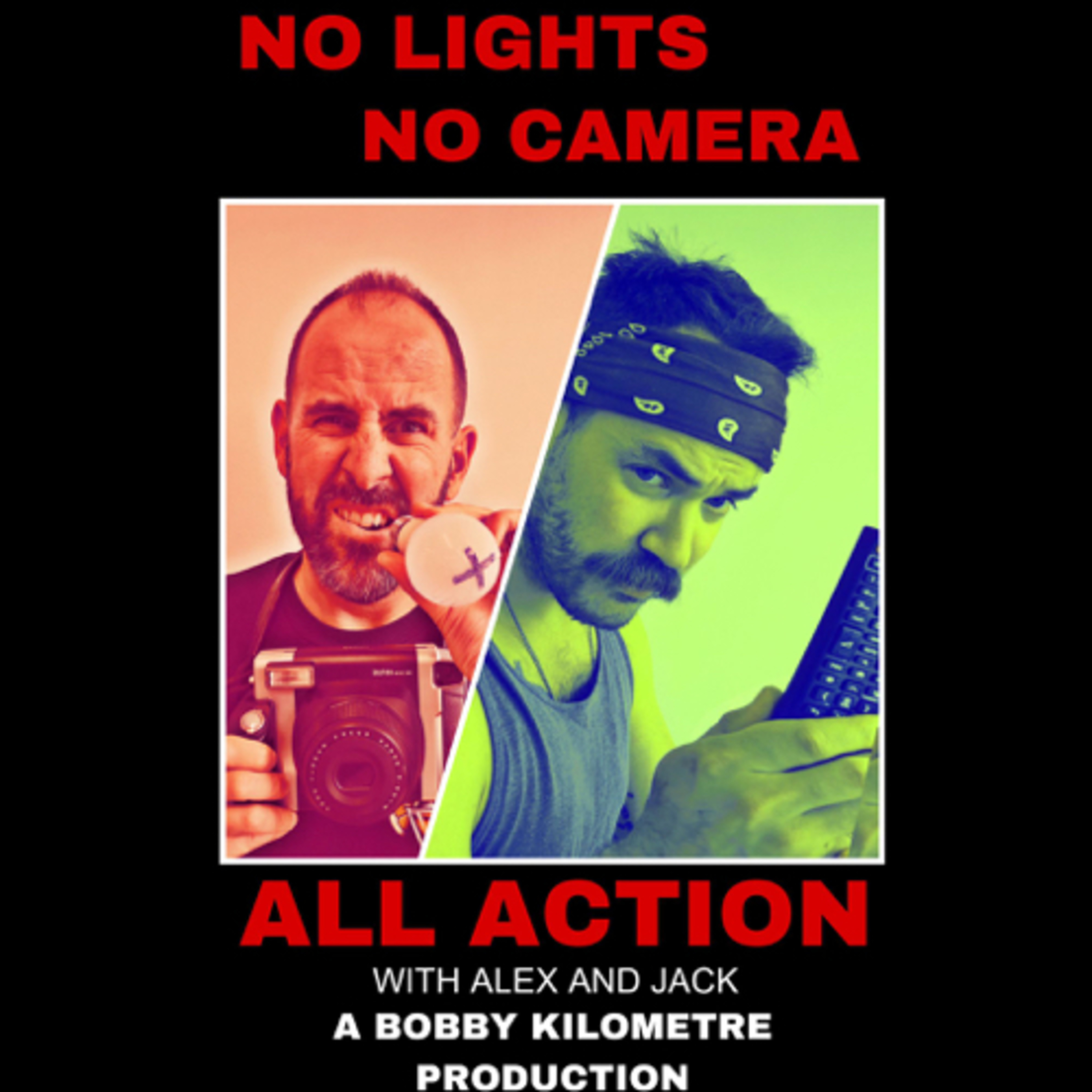 No lights, no camera, all action