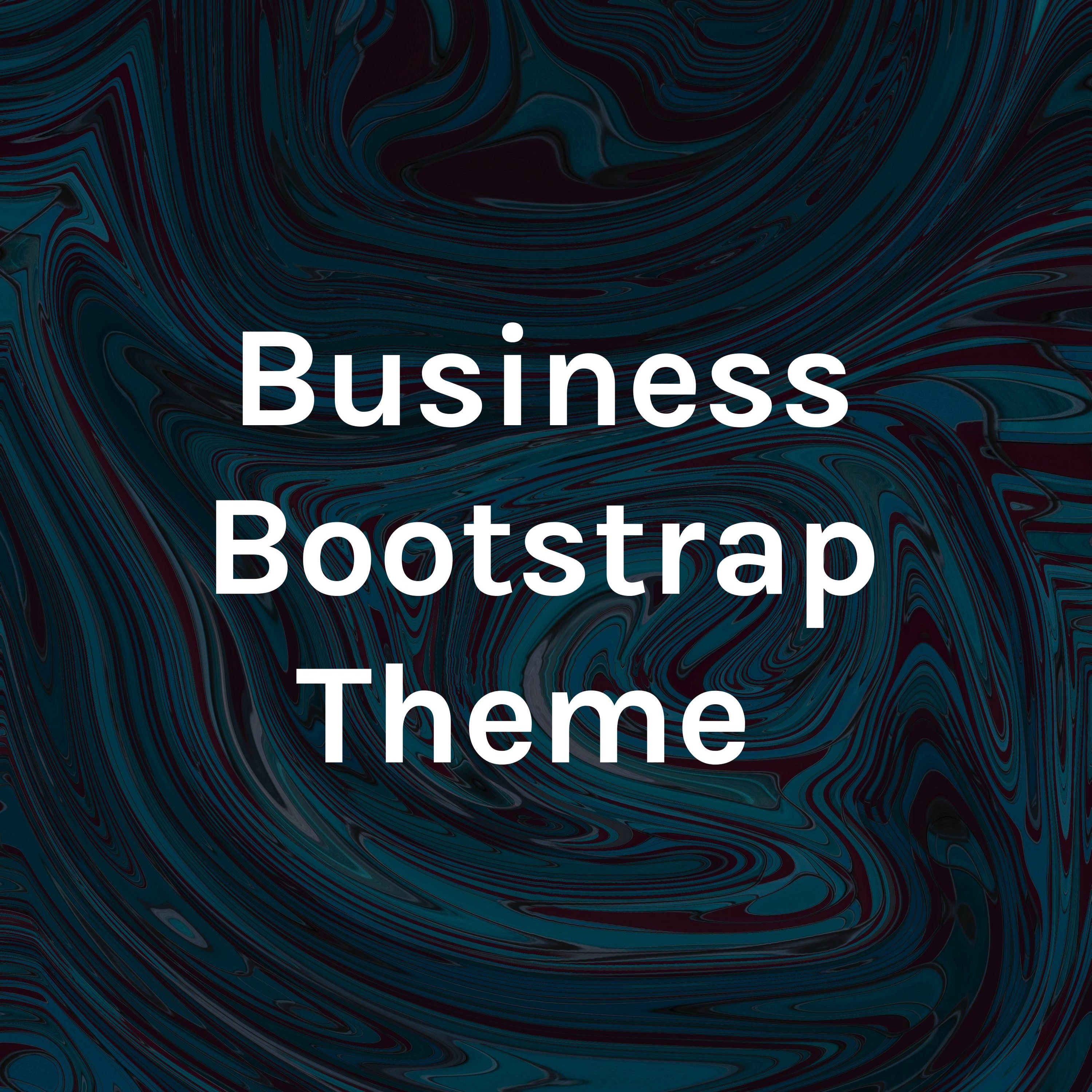 Business Bootstrap Theme 