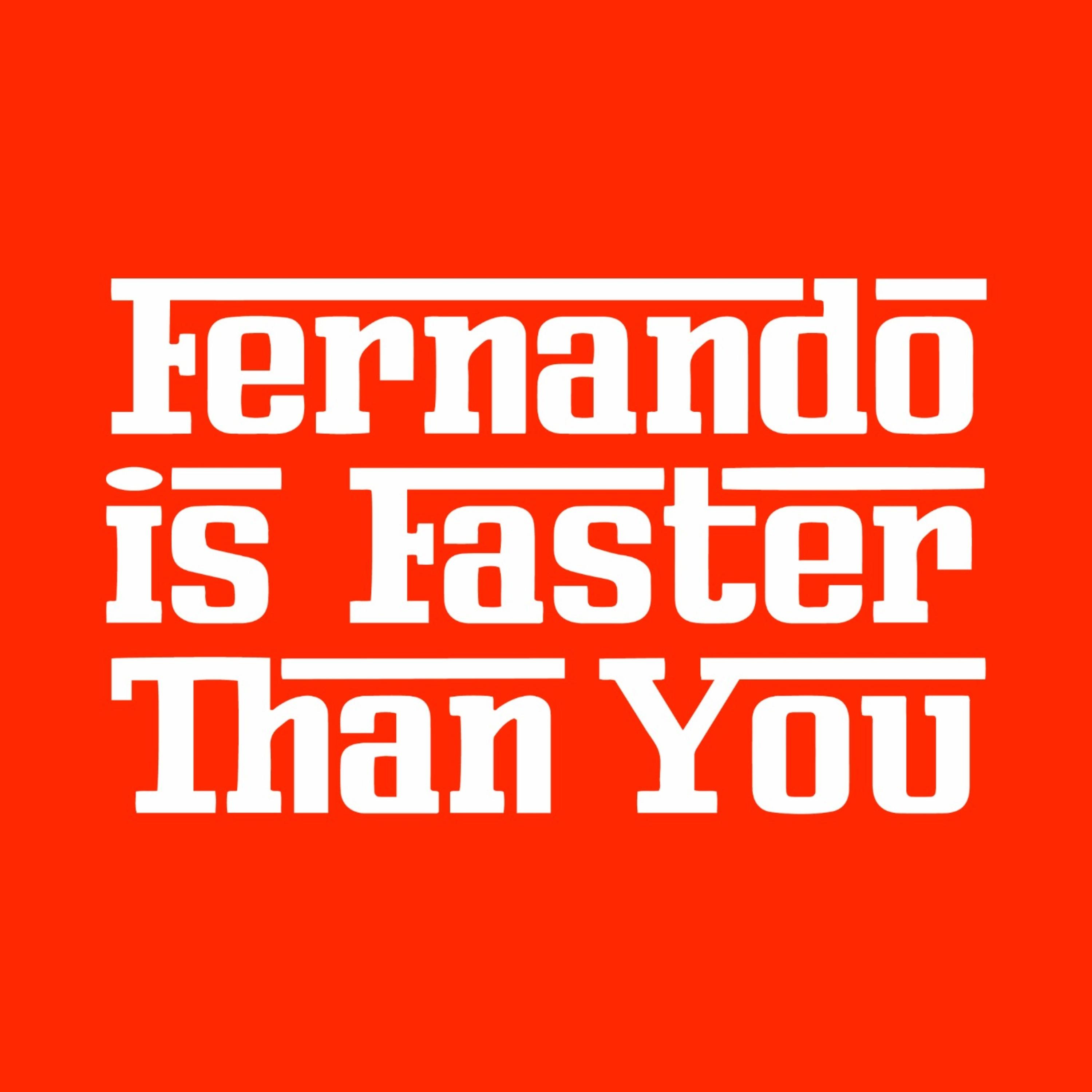 Fernando Is Faster Than You podcast artwork