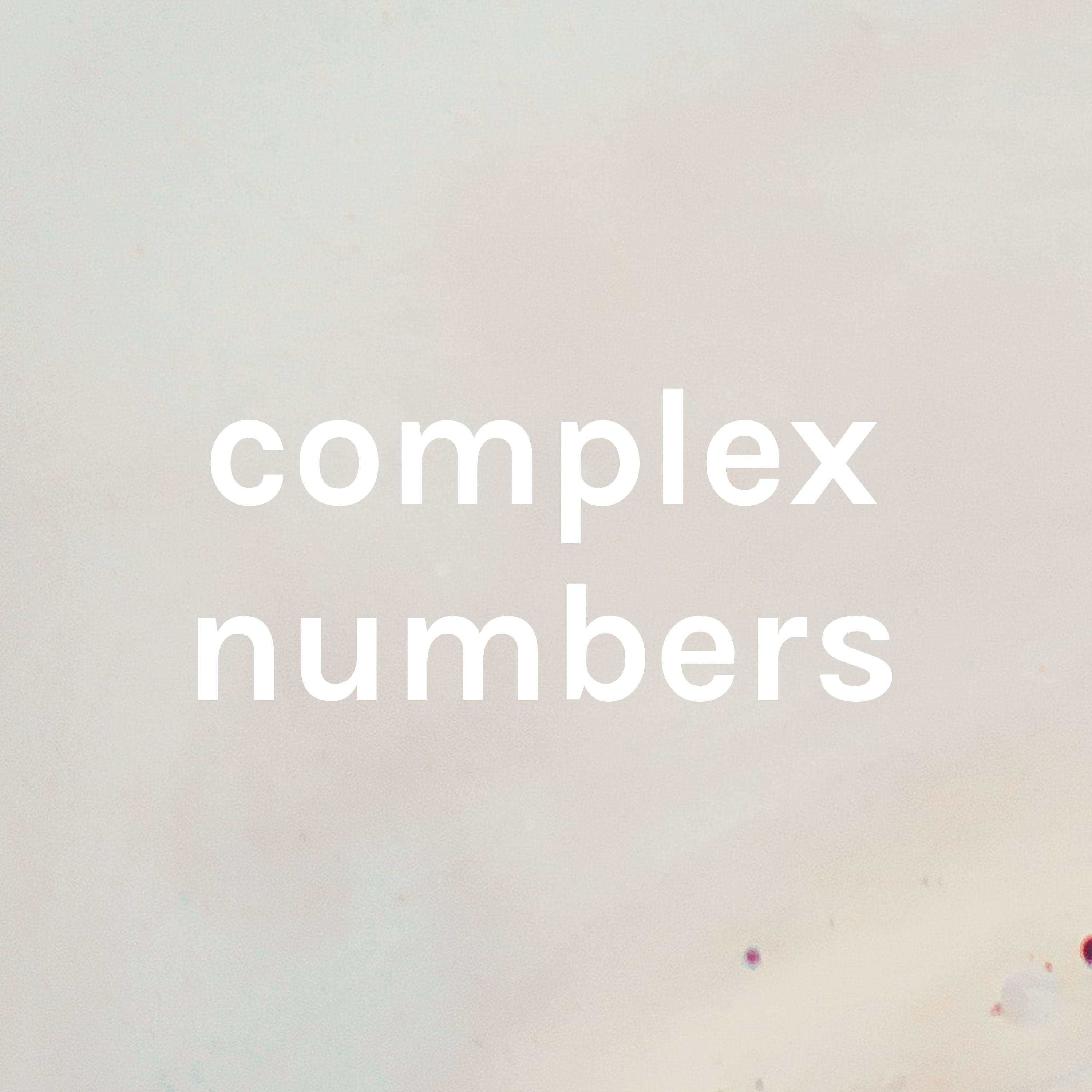 complex numbers