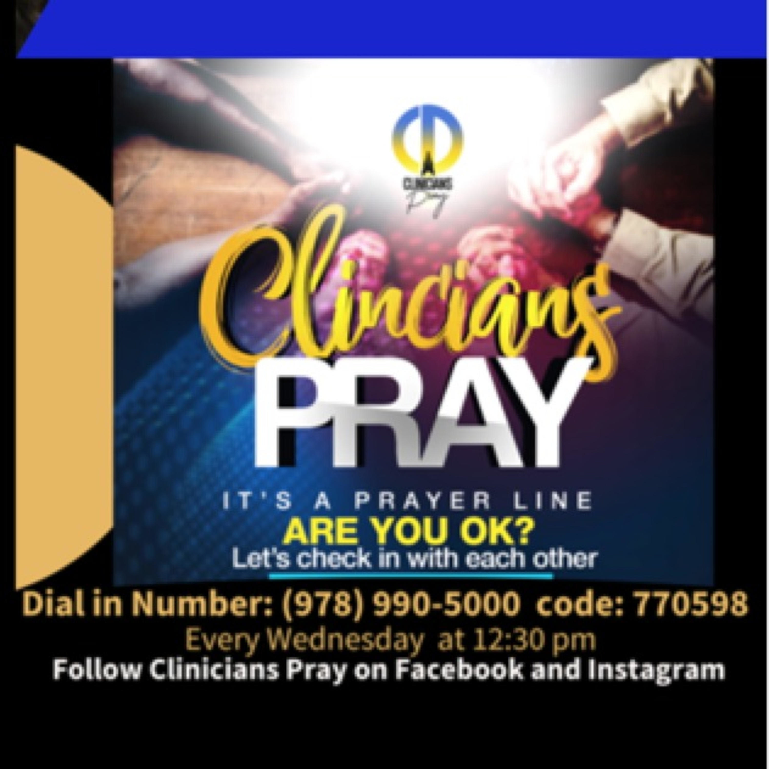 CLINICIANS PRAY