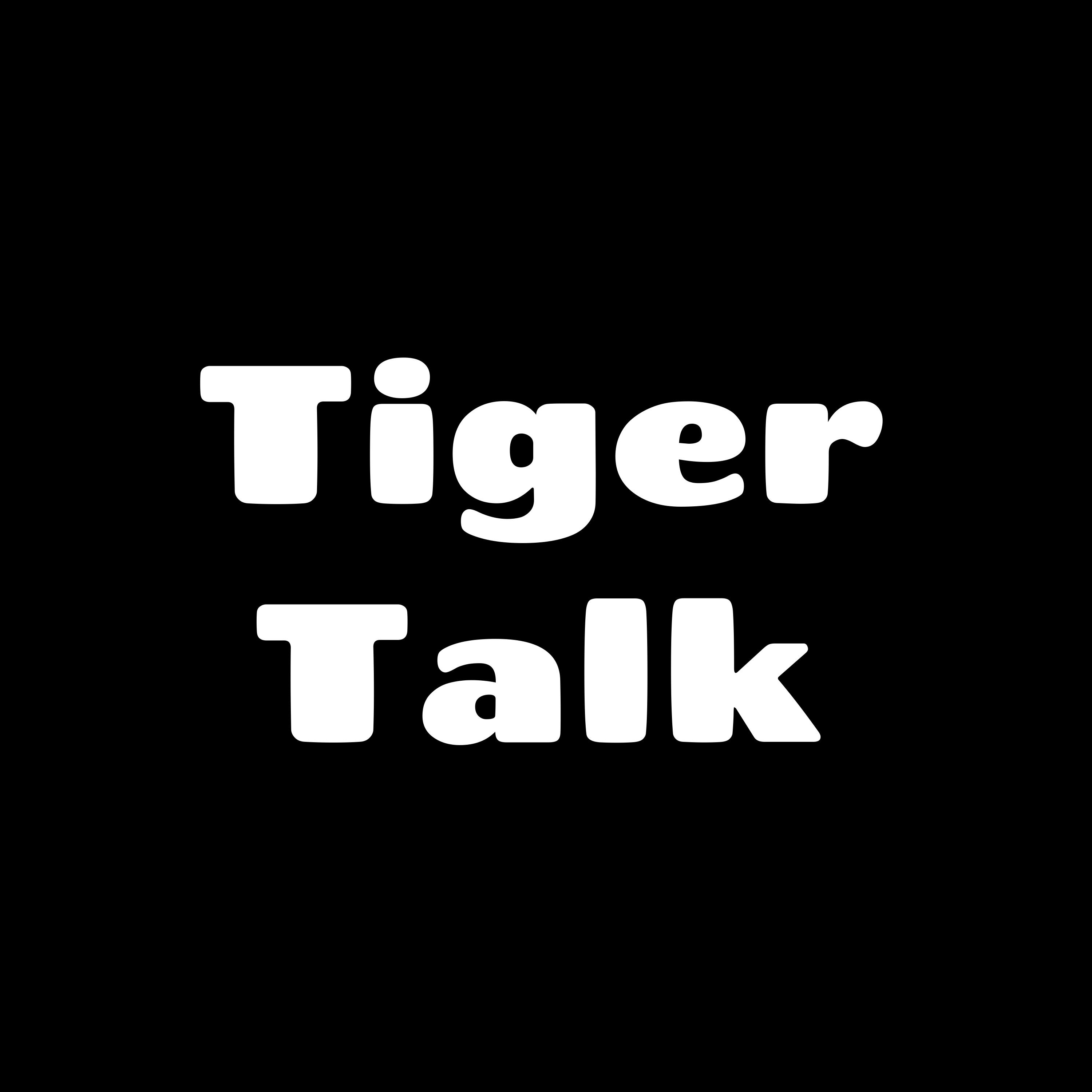 Tiger Talk podcast artwork