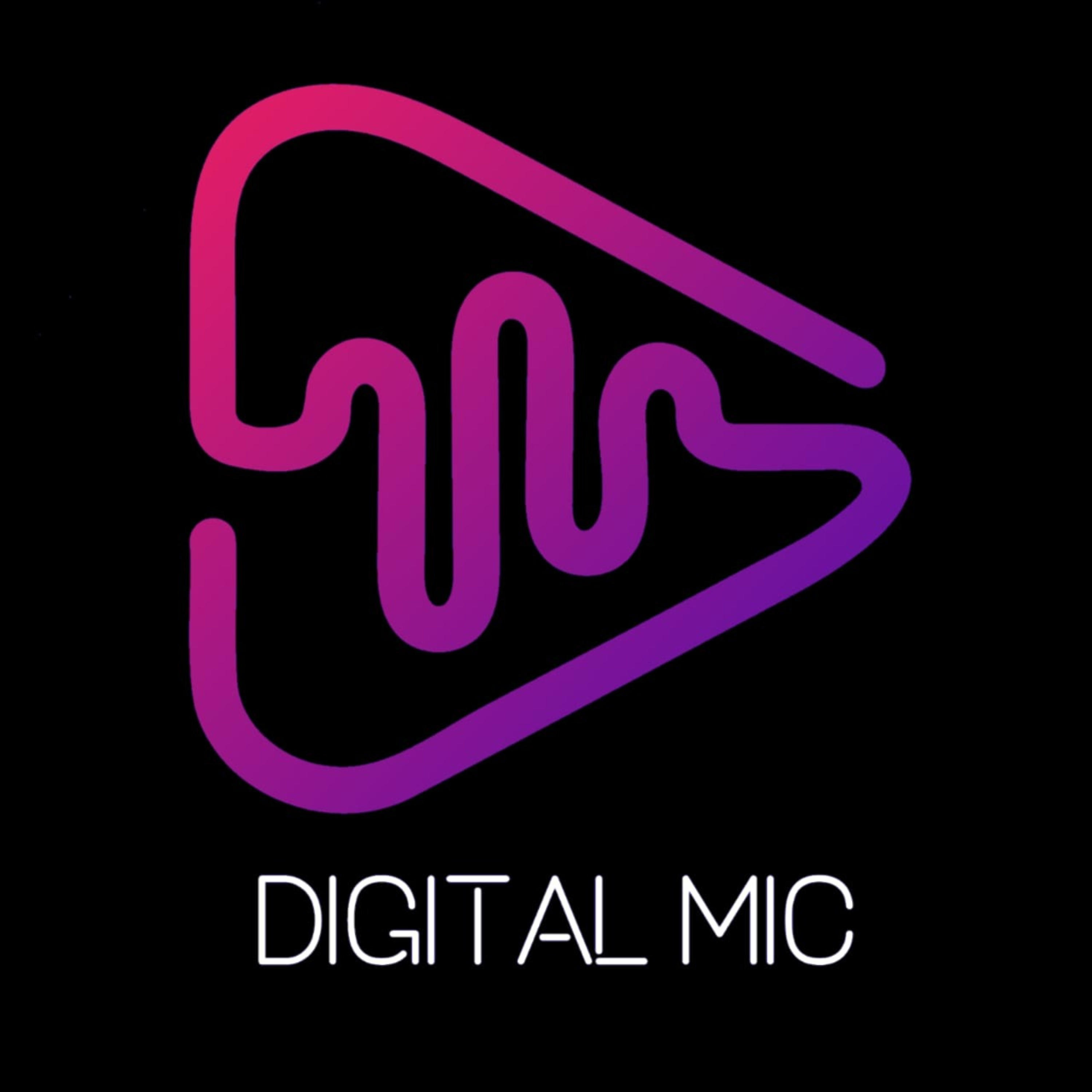 Digital mic podcast artwork