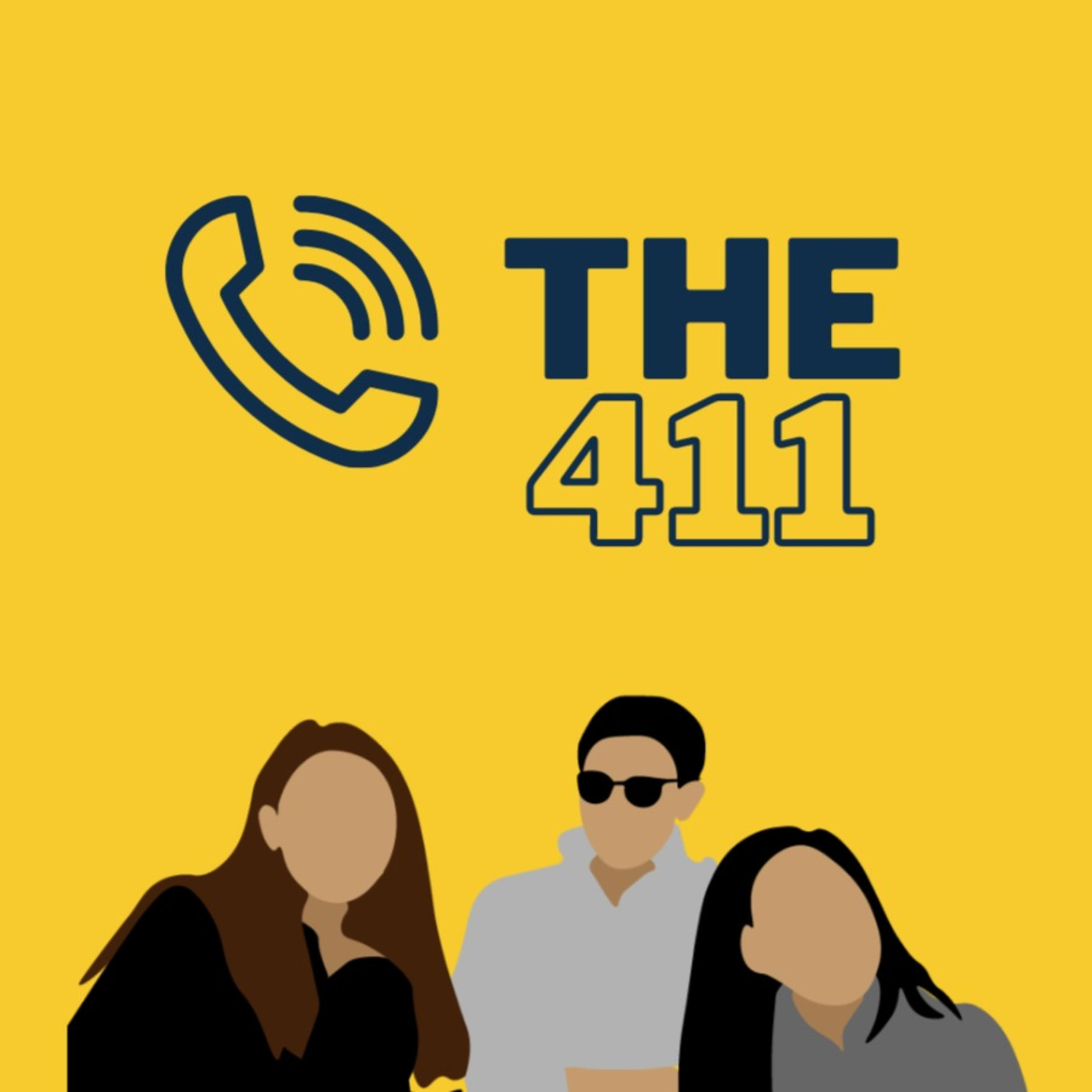 The 411 podcast artwork
