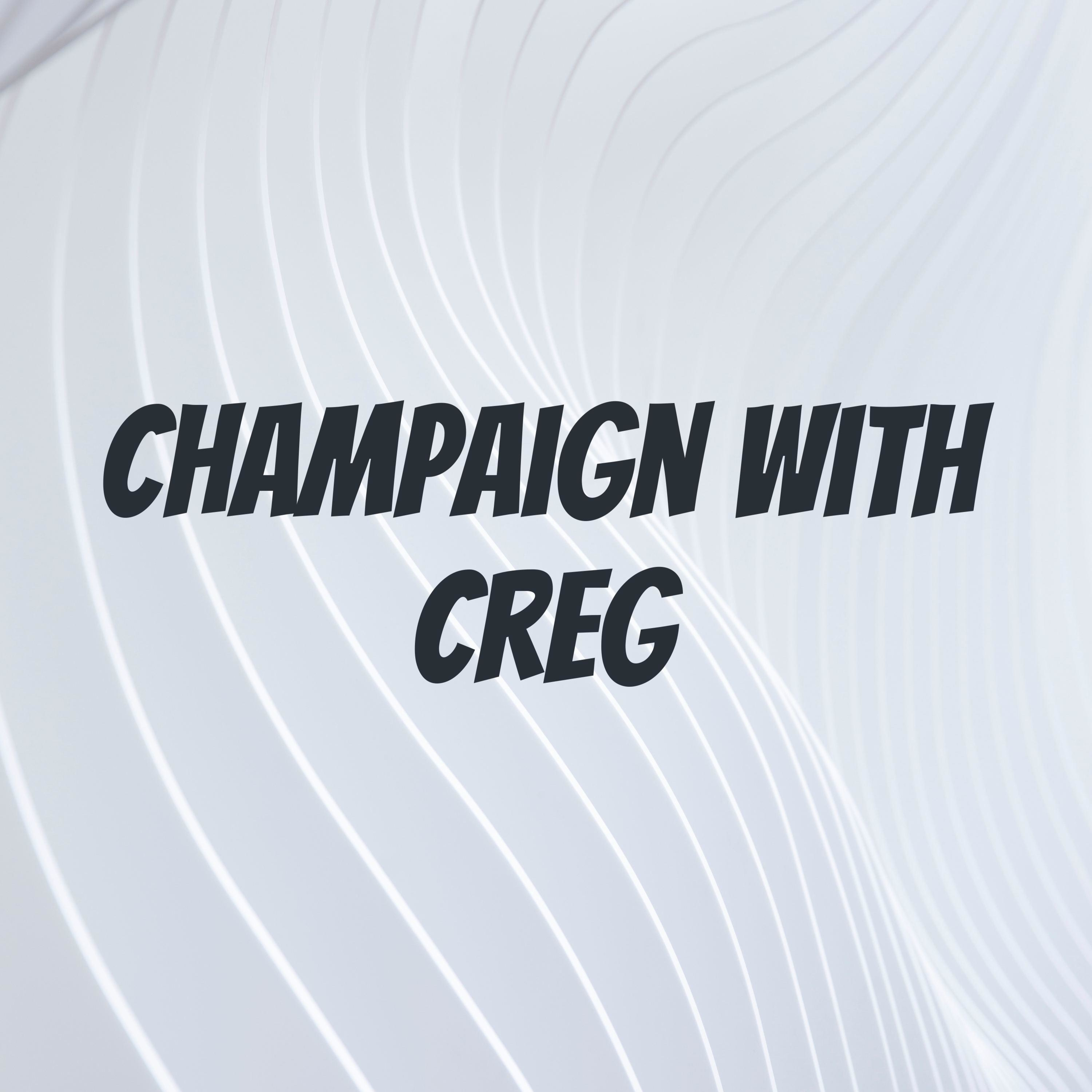 Champaign with Creg podcast artwork