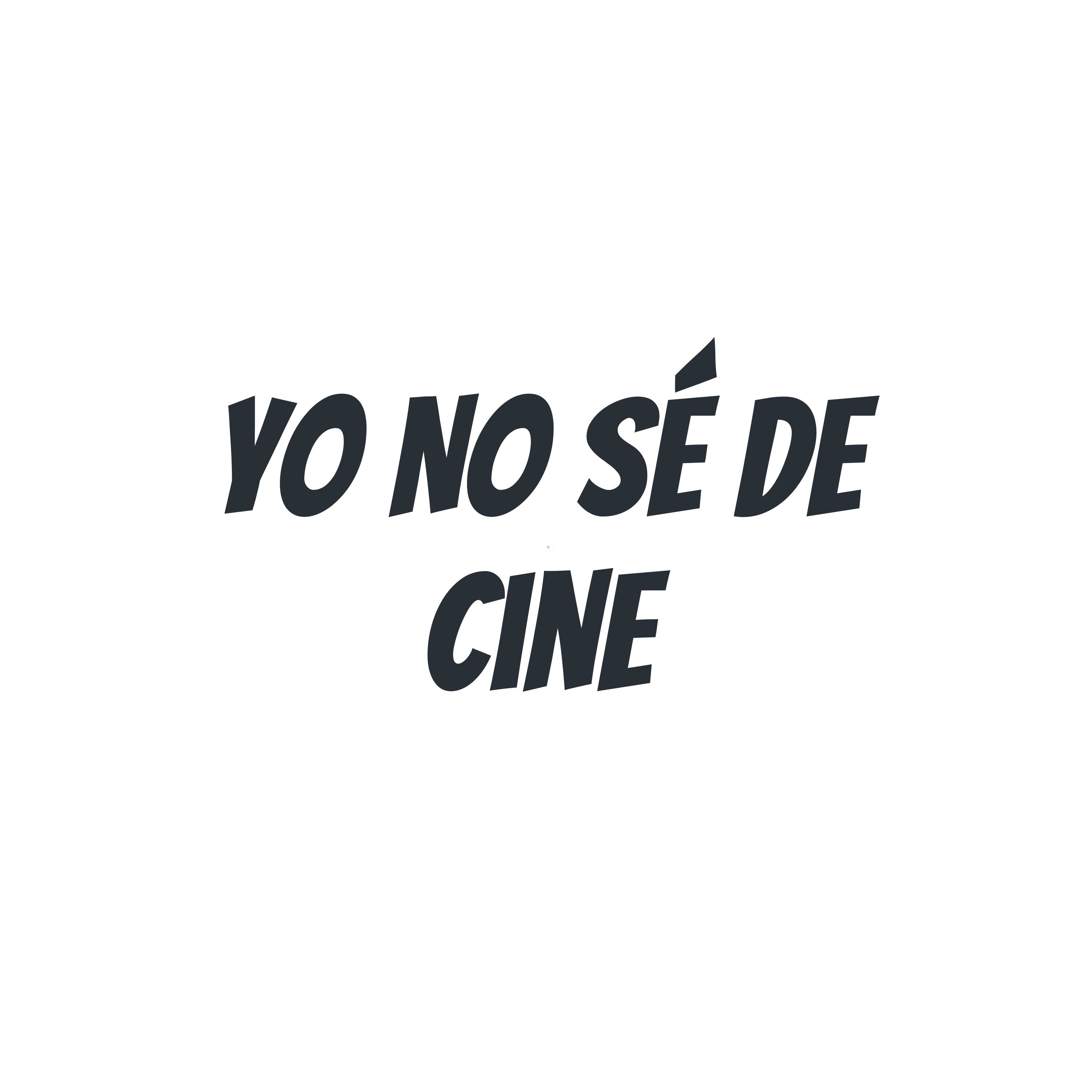Yo No Sé De Cine