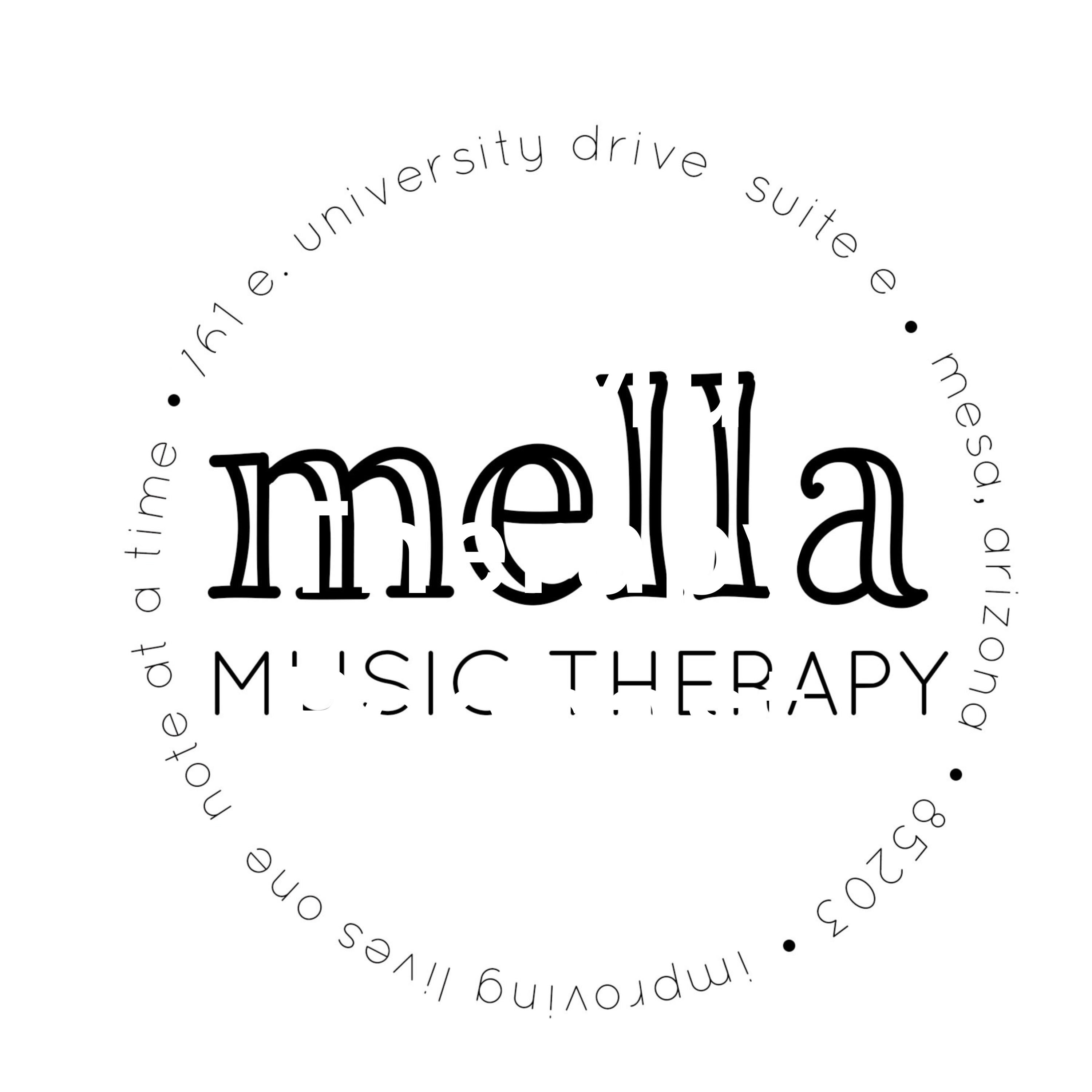 Mella Music Therapy Podcast cover art