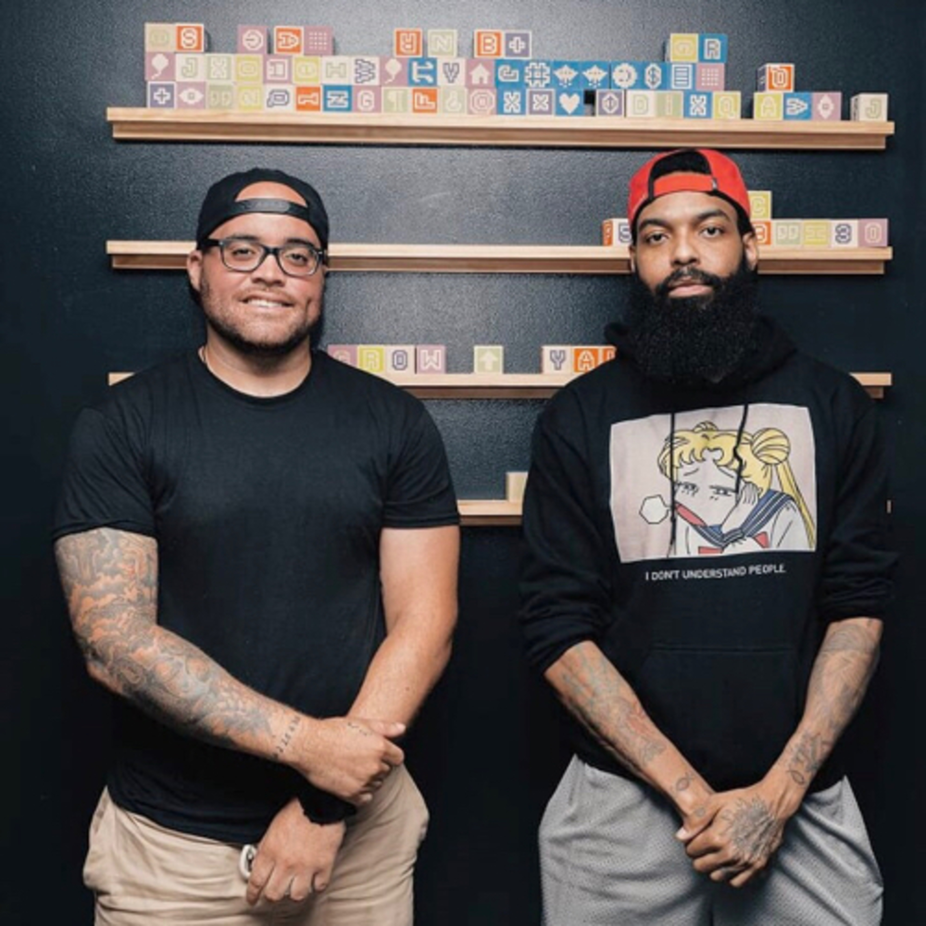 Kicking it with Titus & Cooley