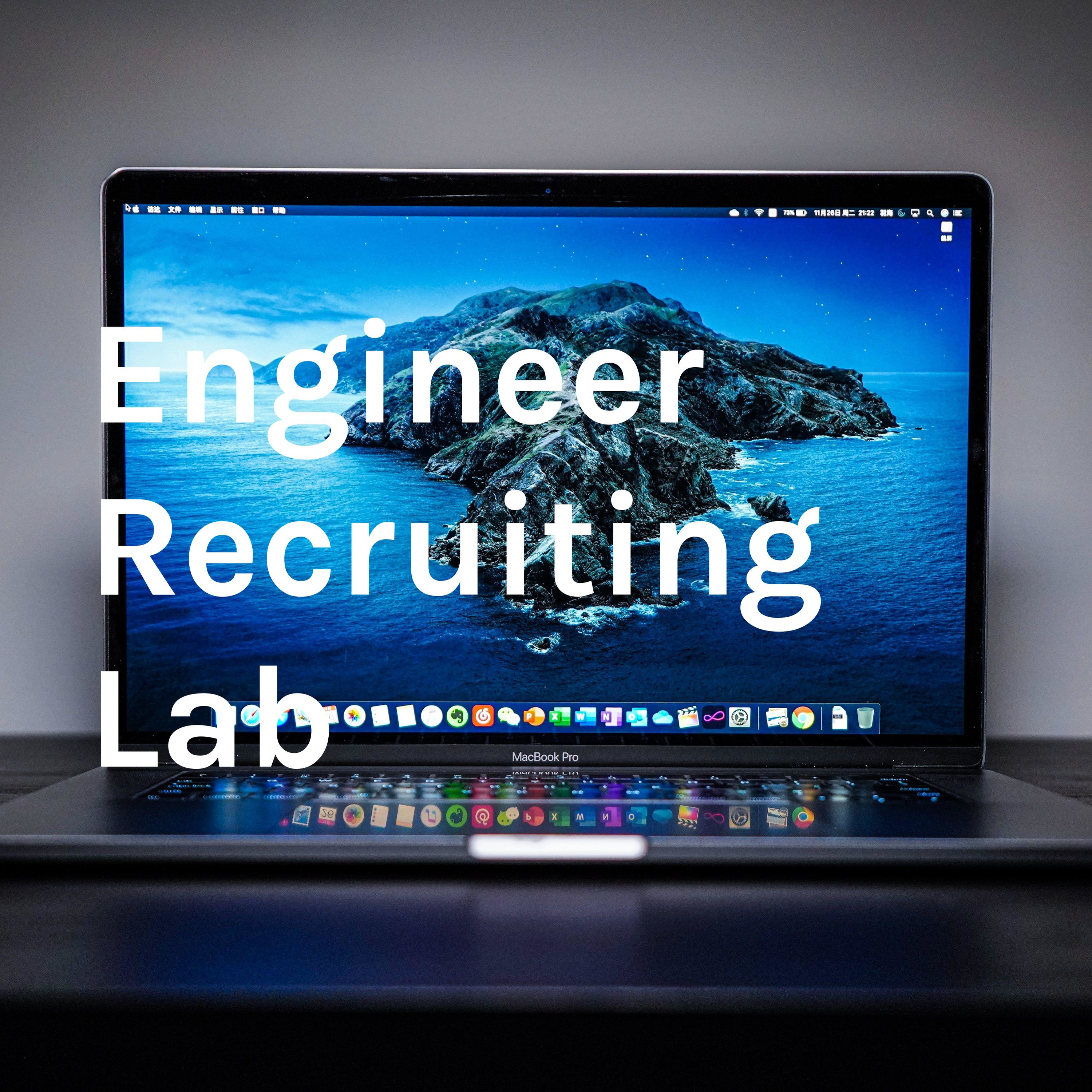 Engineer Recruiting Lab podcast artwork