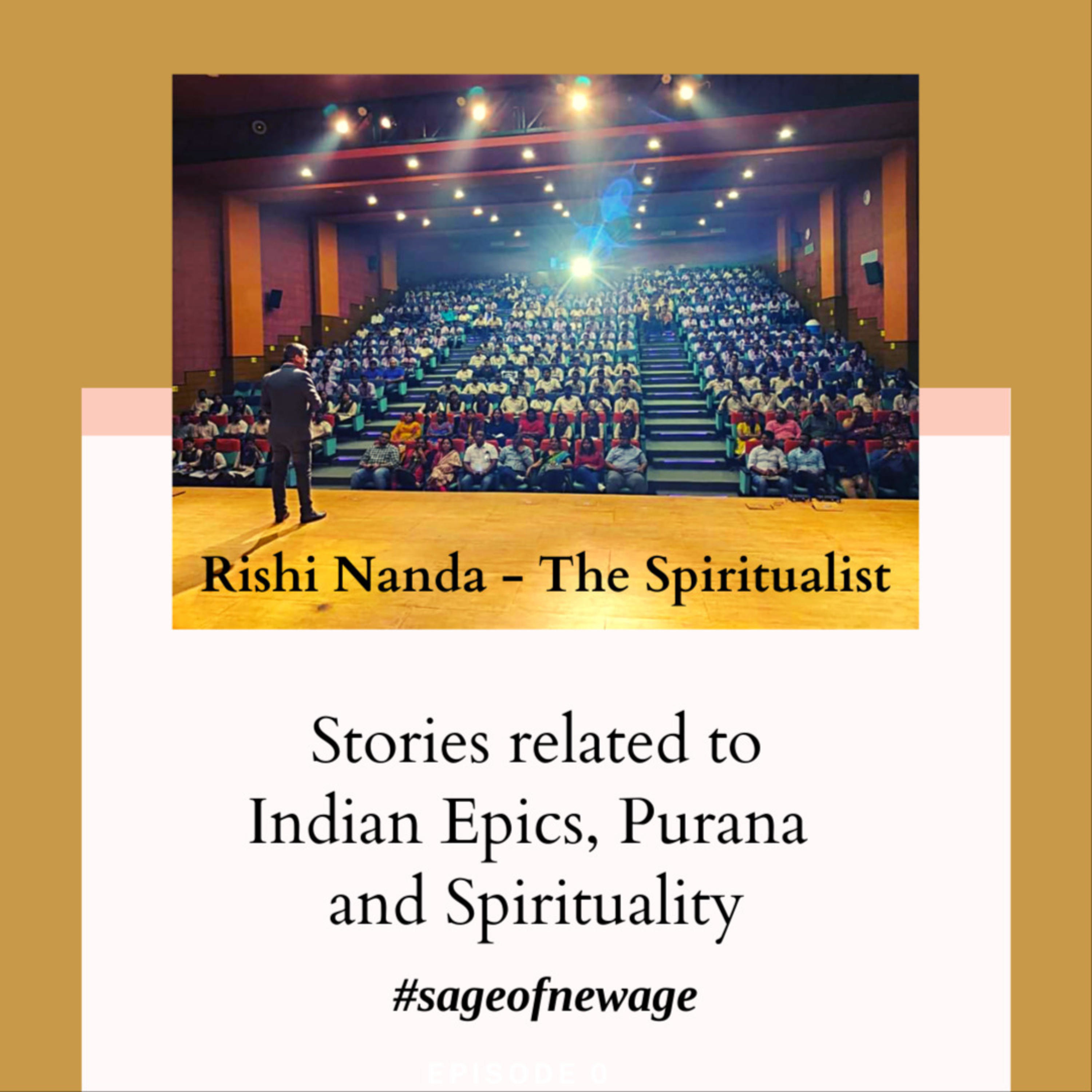 Rishi Nanda - The Spiritualist podcast artwork