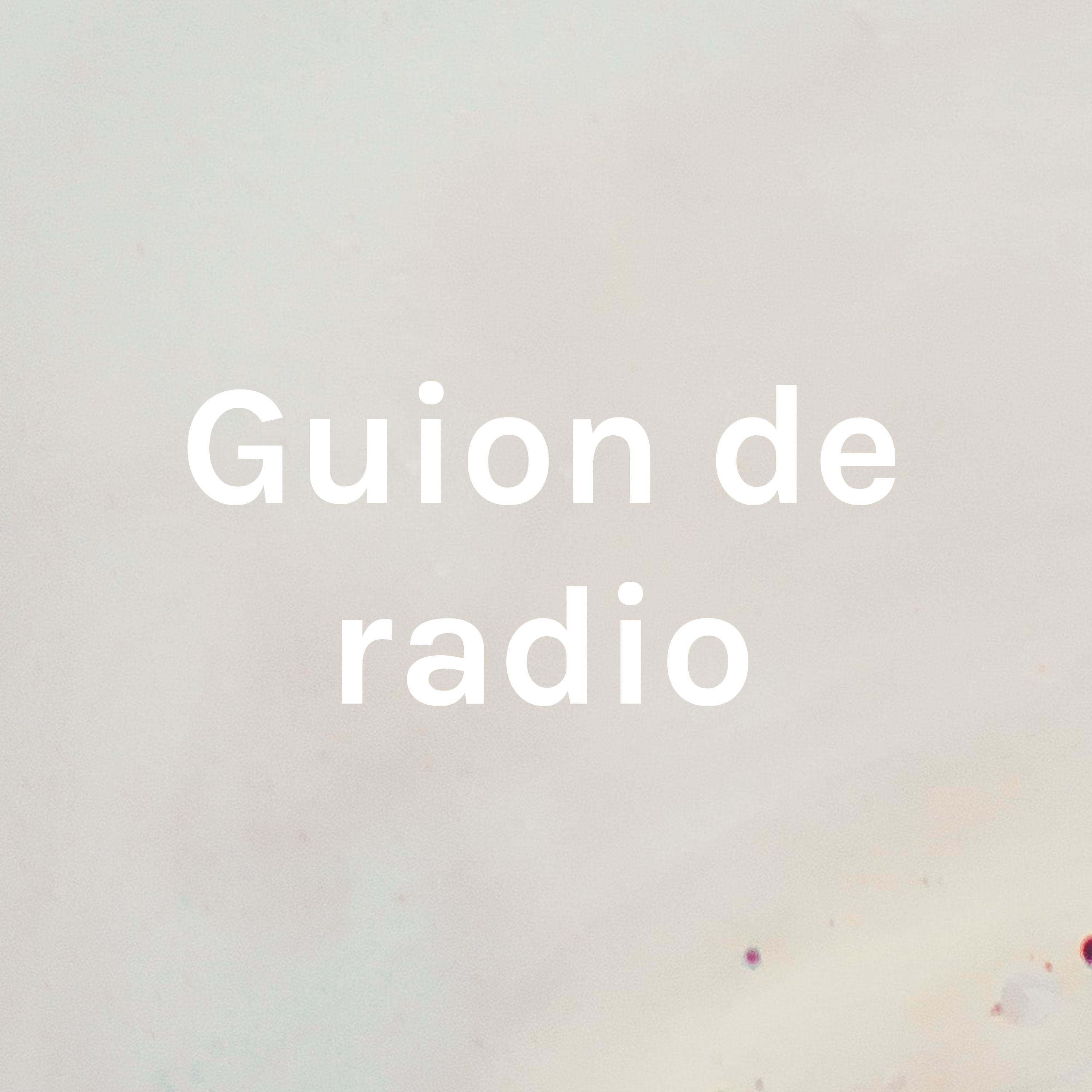 Guion de radio cover art