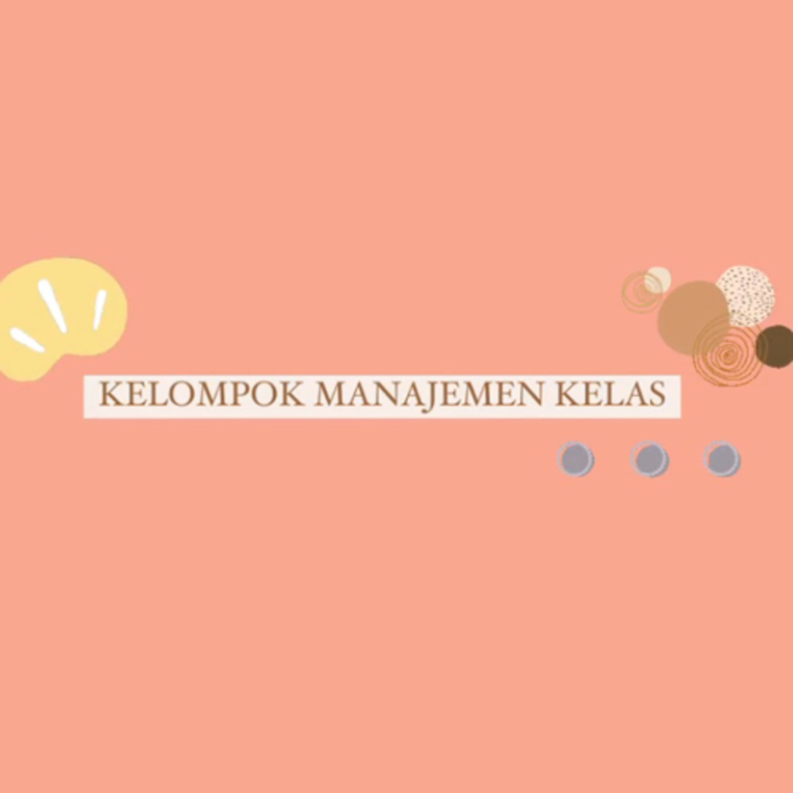 Kelompok Manajemen Kelas cover art