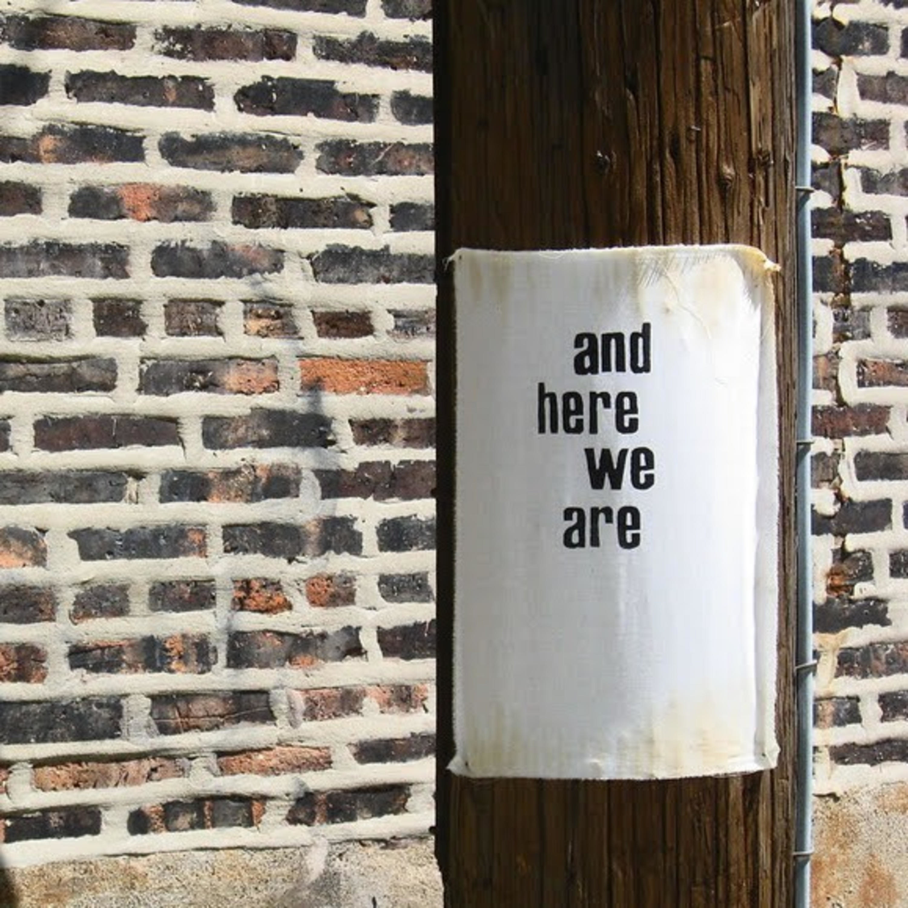 And Here We Are...