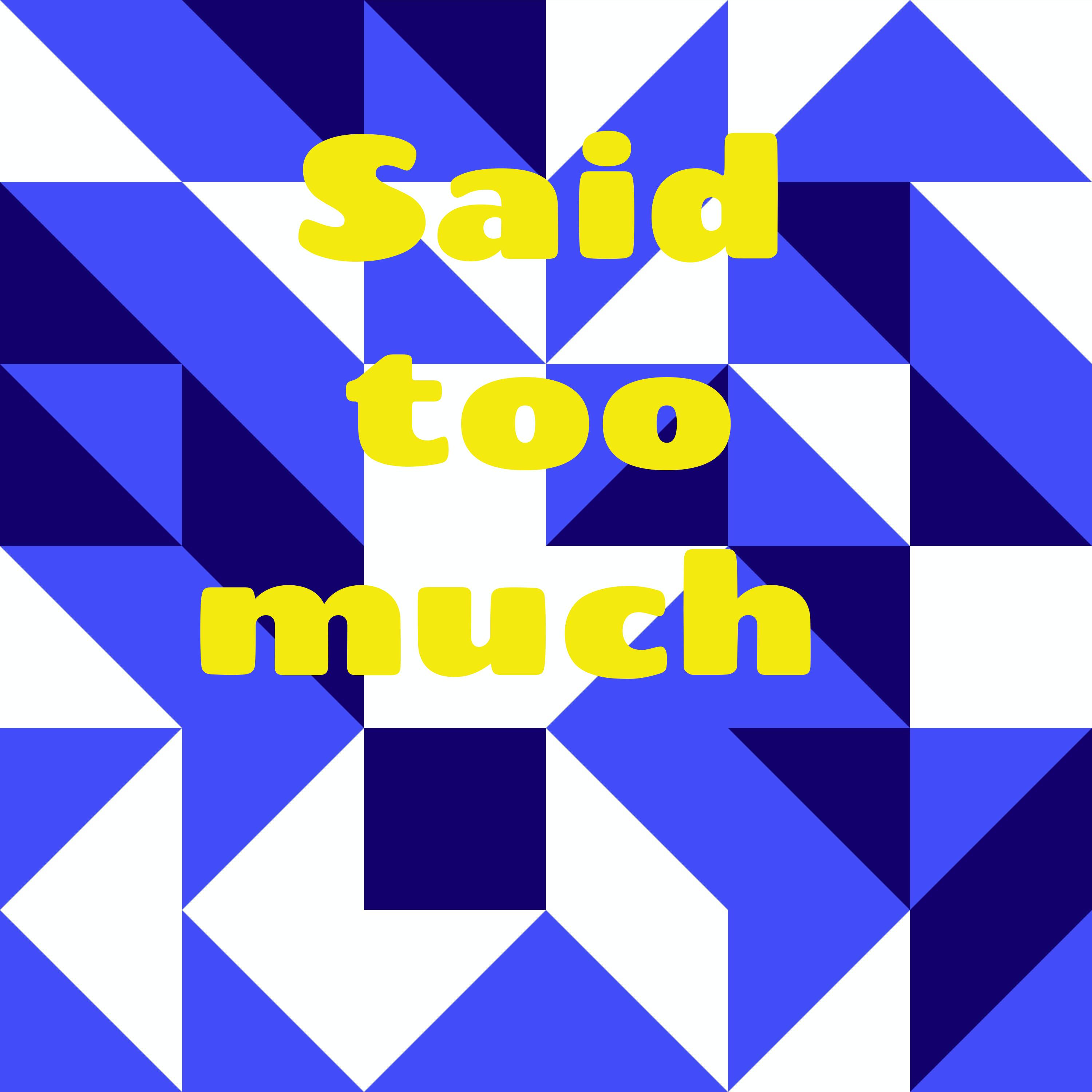 Said too much cover art